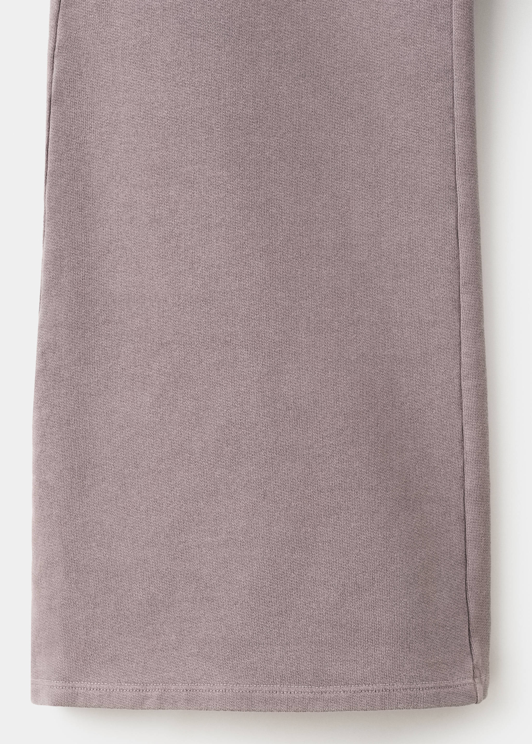 Cotton wide leg trousers - Details of the article 8