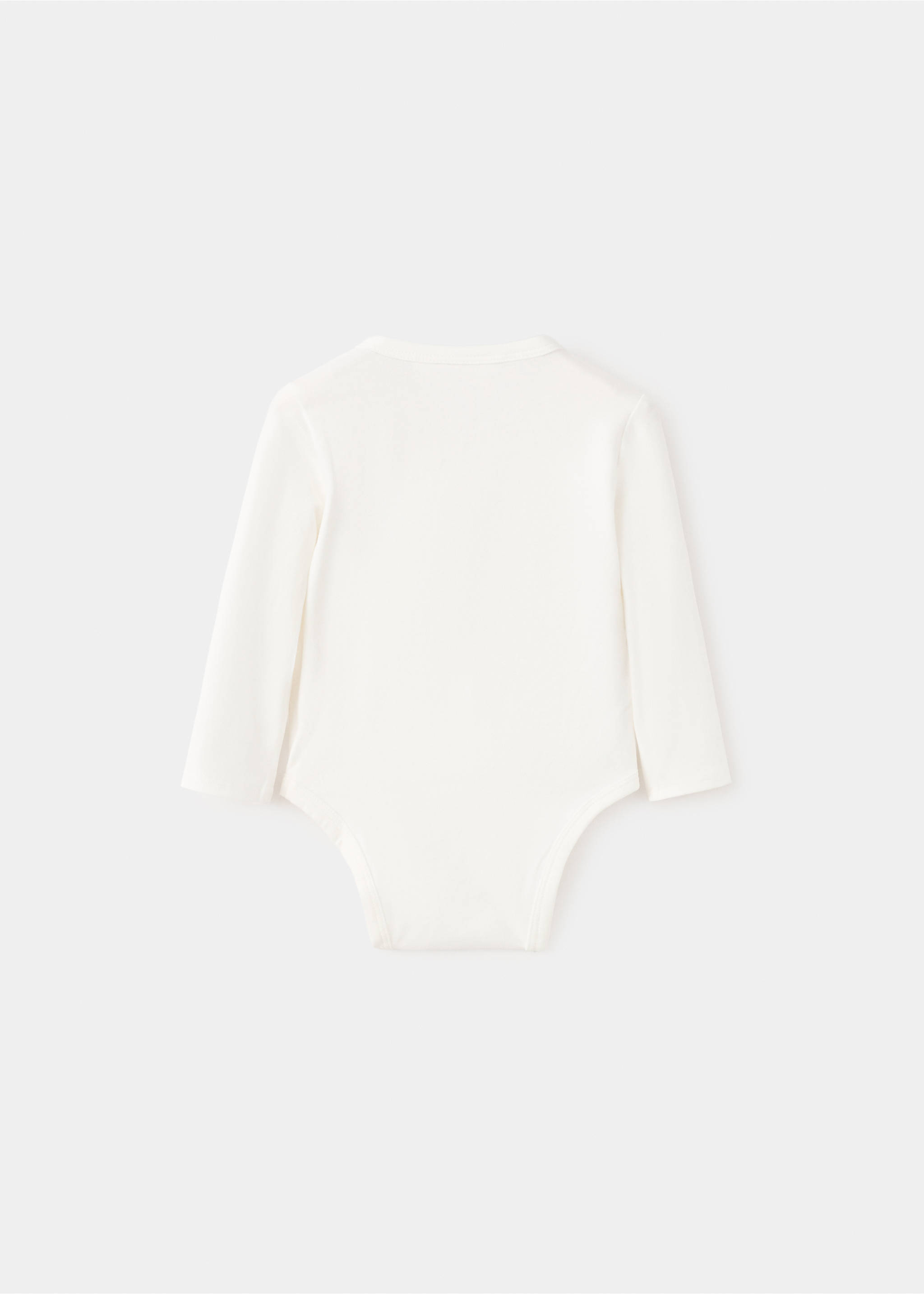 Cotton body - Reverse of the article, Off White. Ref: 27072004-00.