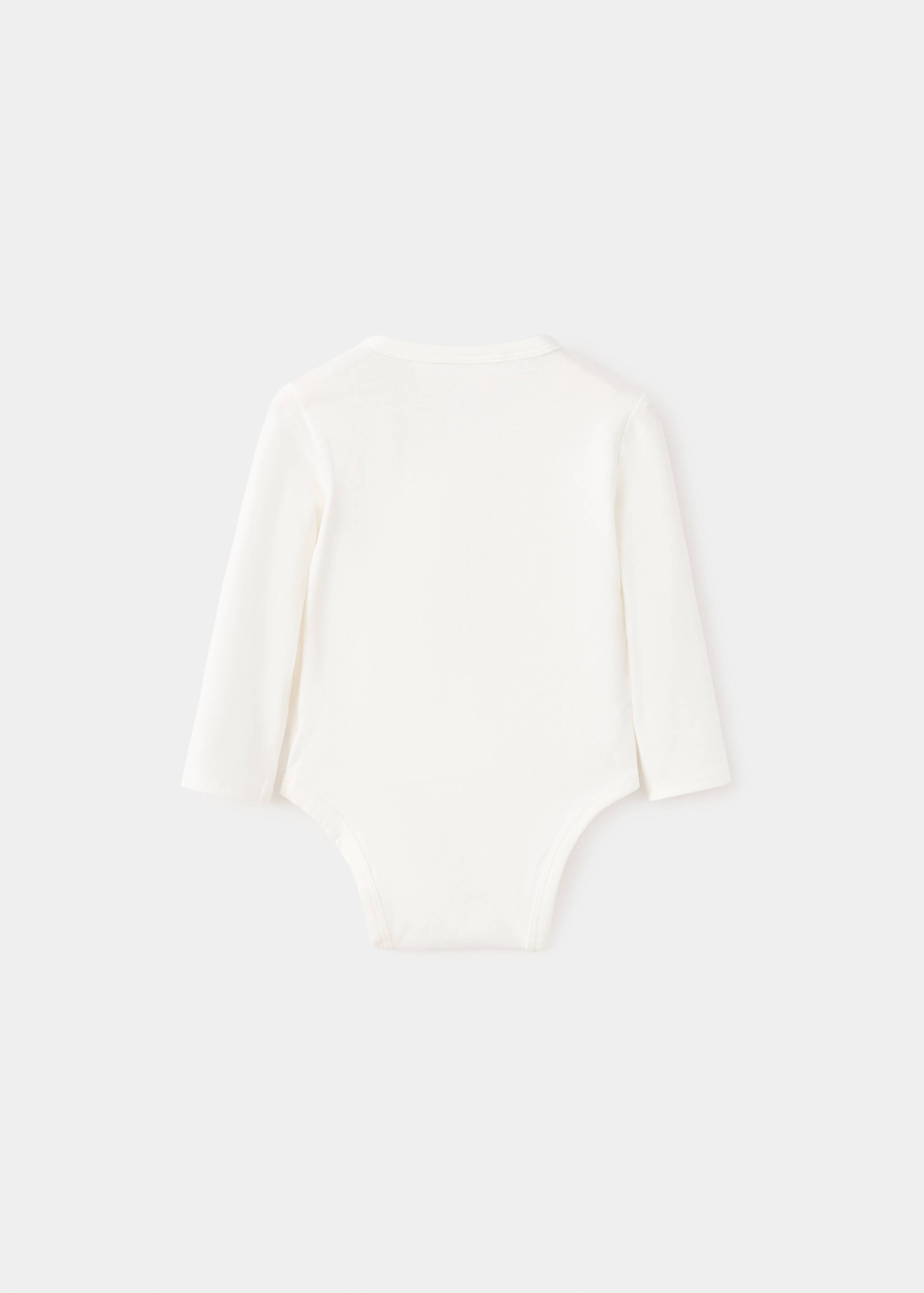 Body de algodão - Verso do artigo