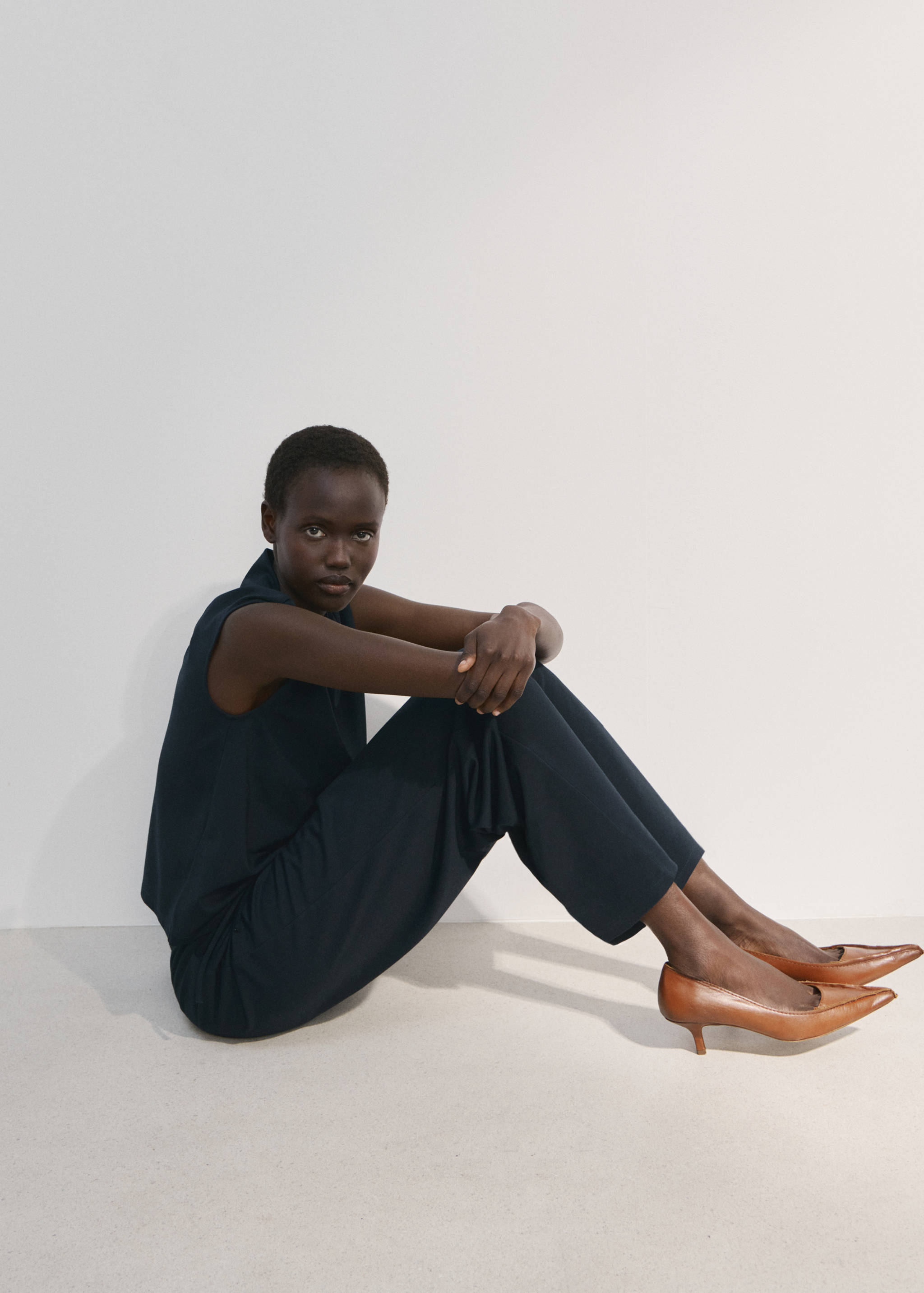 Pantalón recto cintura elástica - Detalle del artículo 2