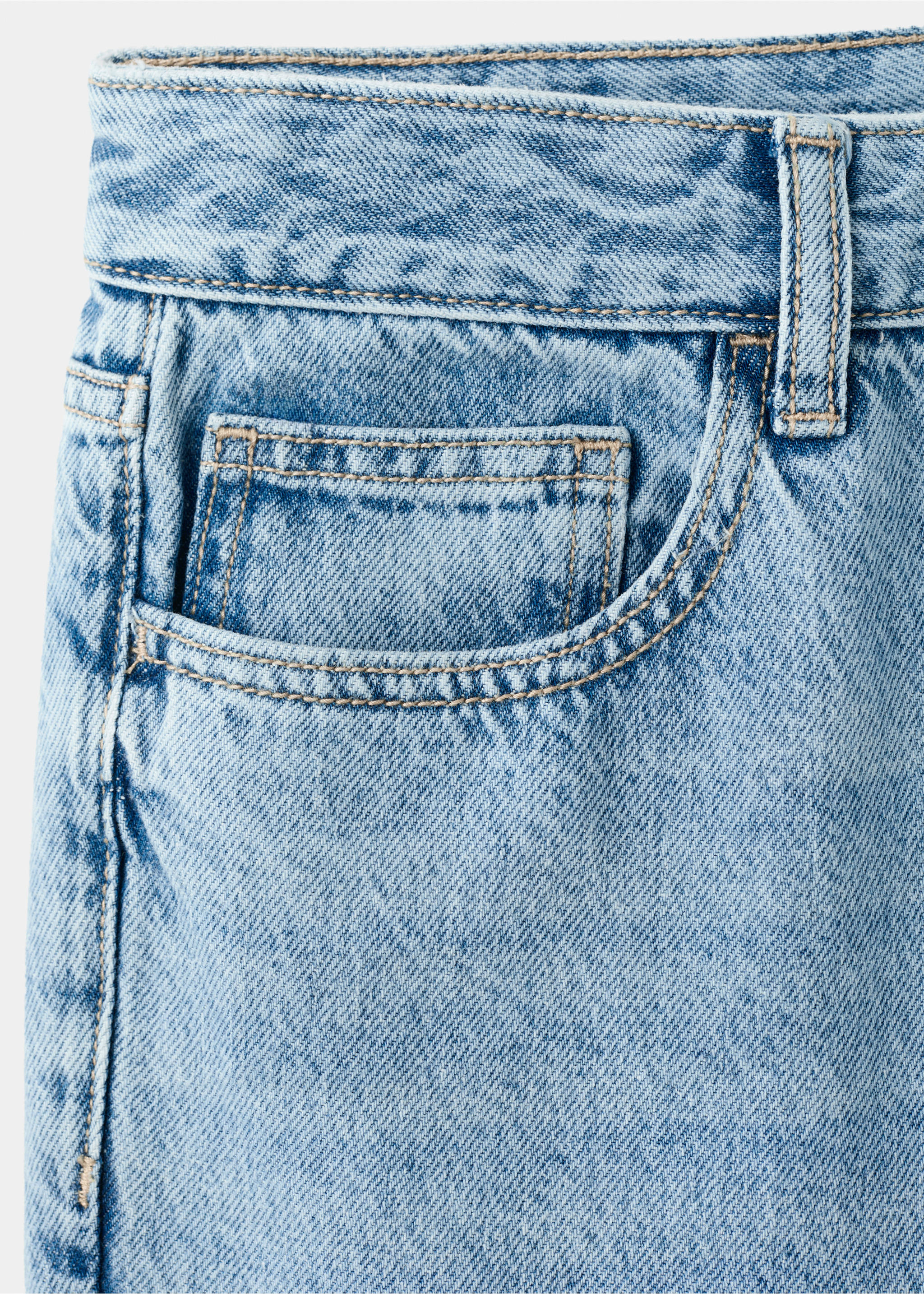 Texans relaxed fit - Detall de l'article 8, Blau mitjà. Ref: 27072545-00.