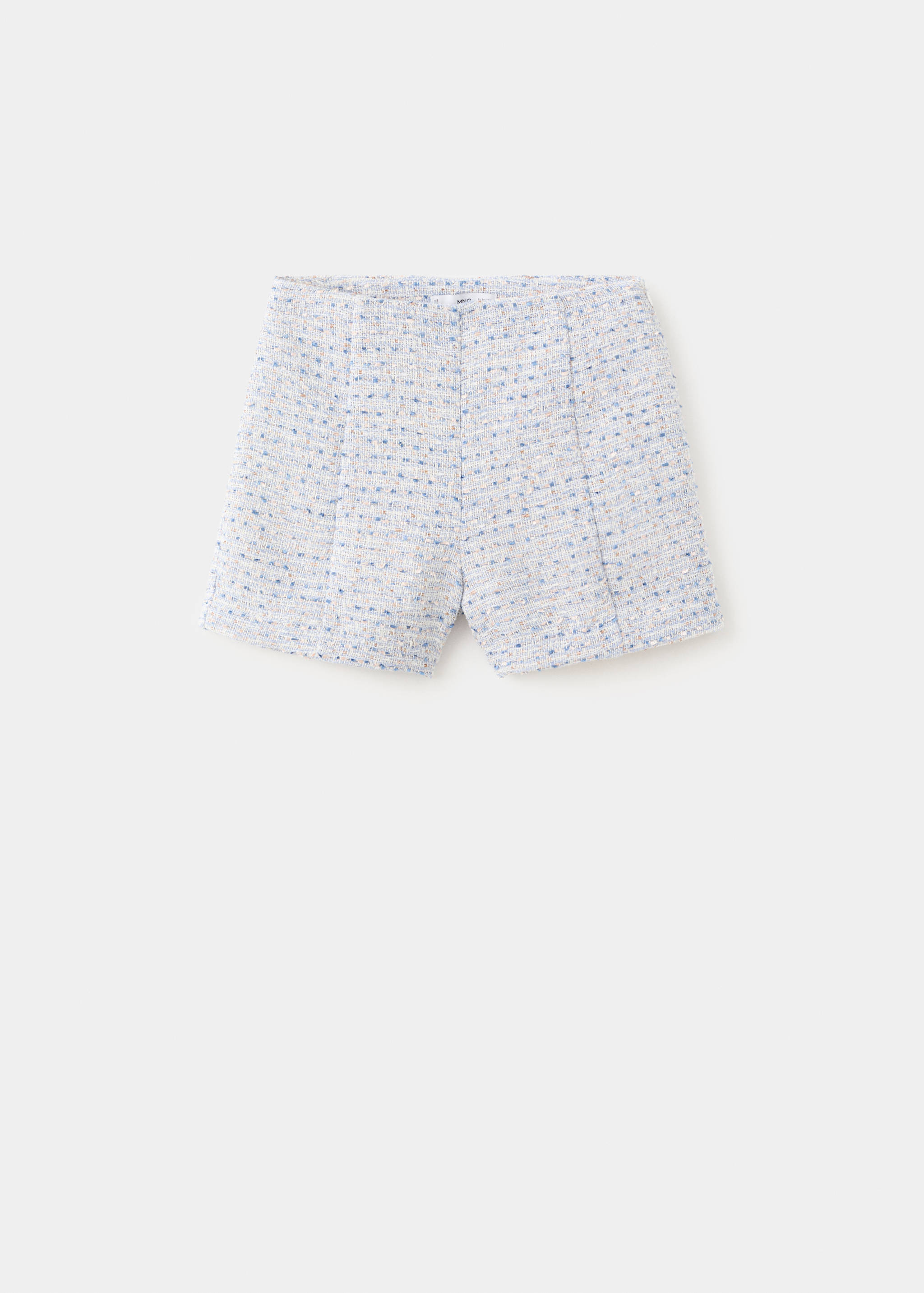 Mid-rise tweed shorts - Article without model
