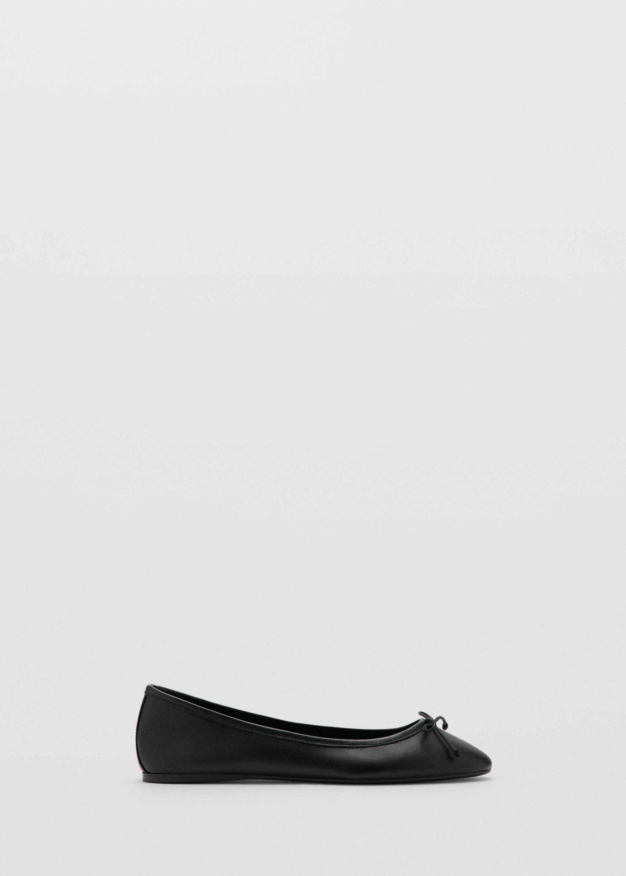 Ballerines cuir nœud - Article sans modèle