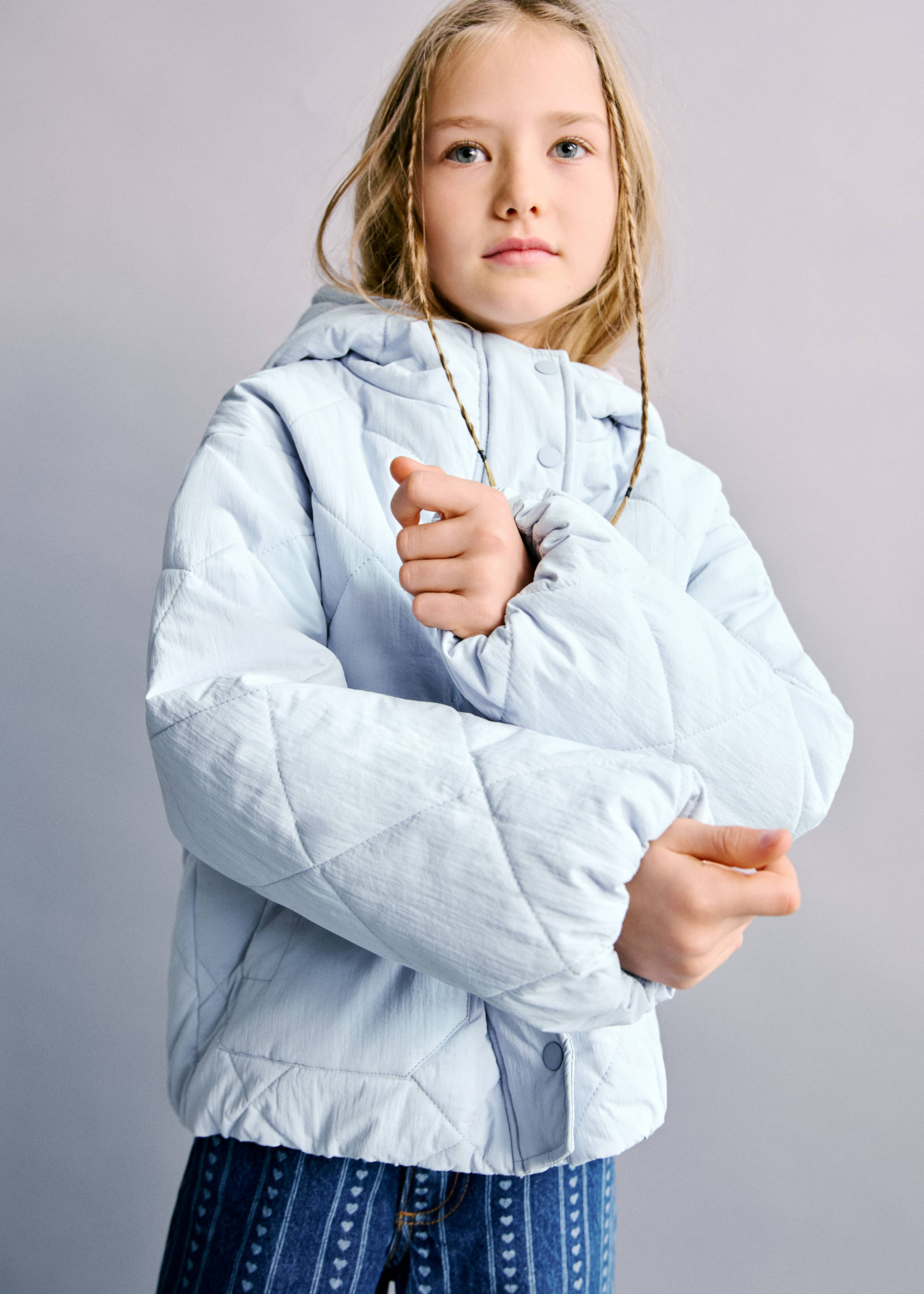 Anorac embuatat caputxa - Pla mig