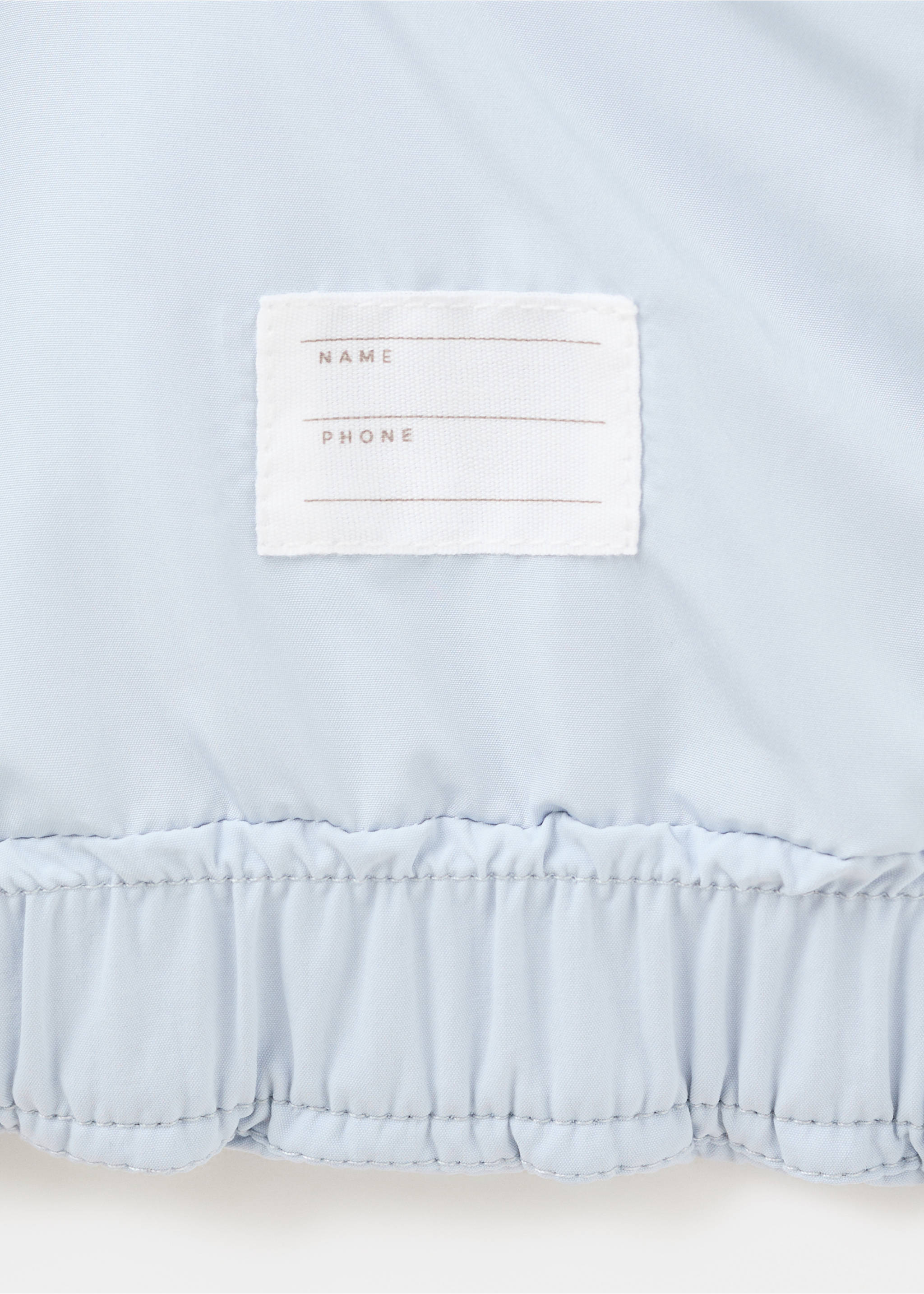 Anorac embuatat caputxa - Detall de l'article 0, Blau cel. Ref: 27072888-00.