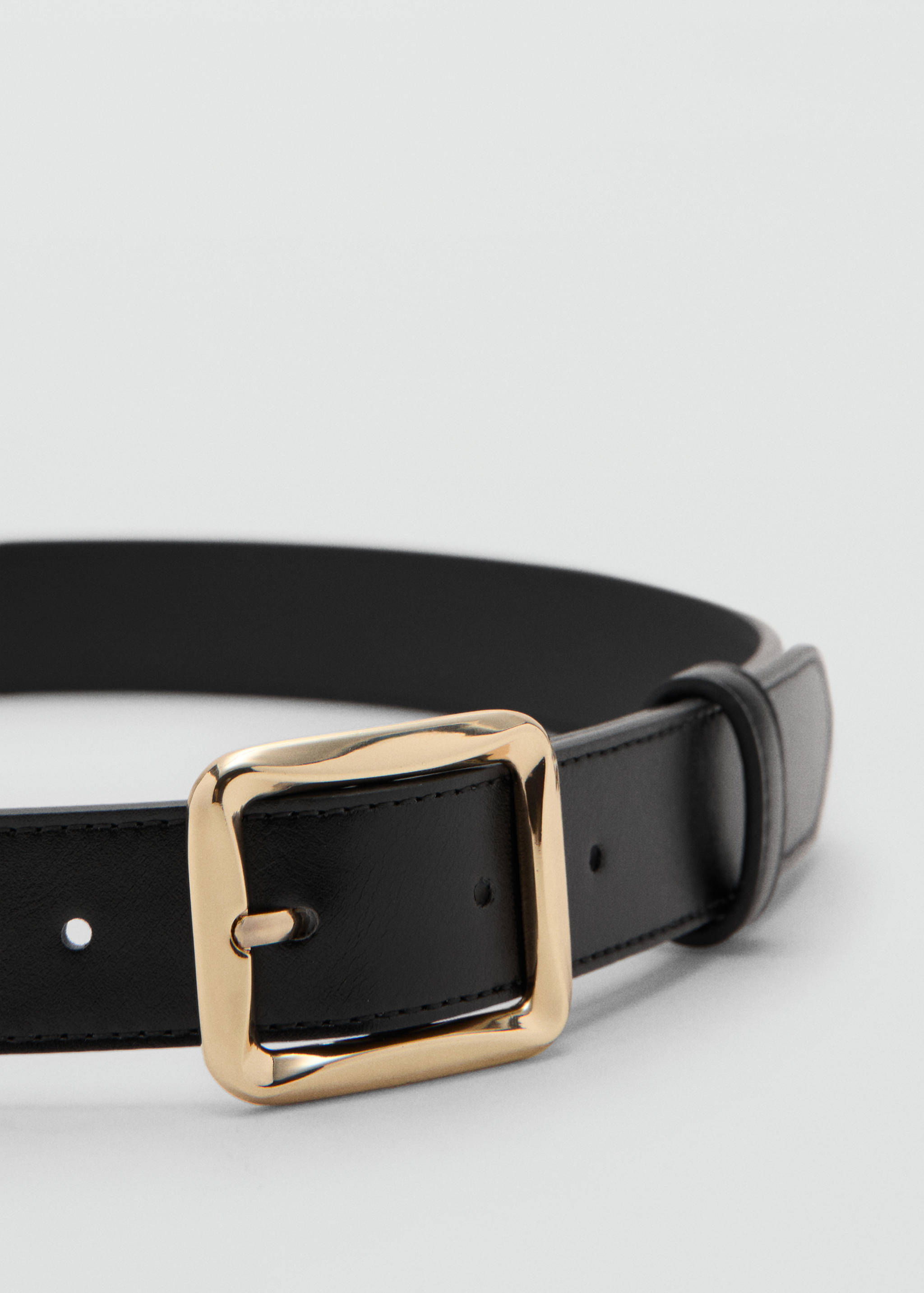 Square buckle belt - Medium plane