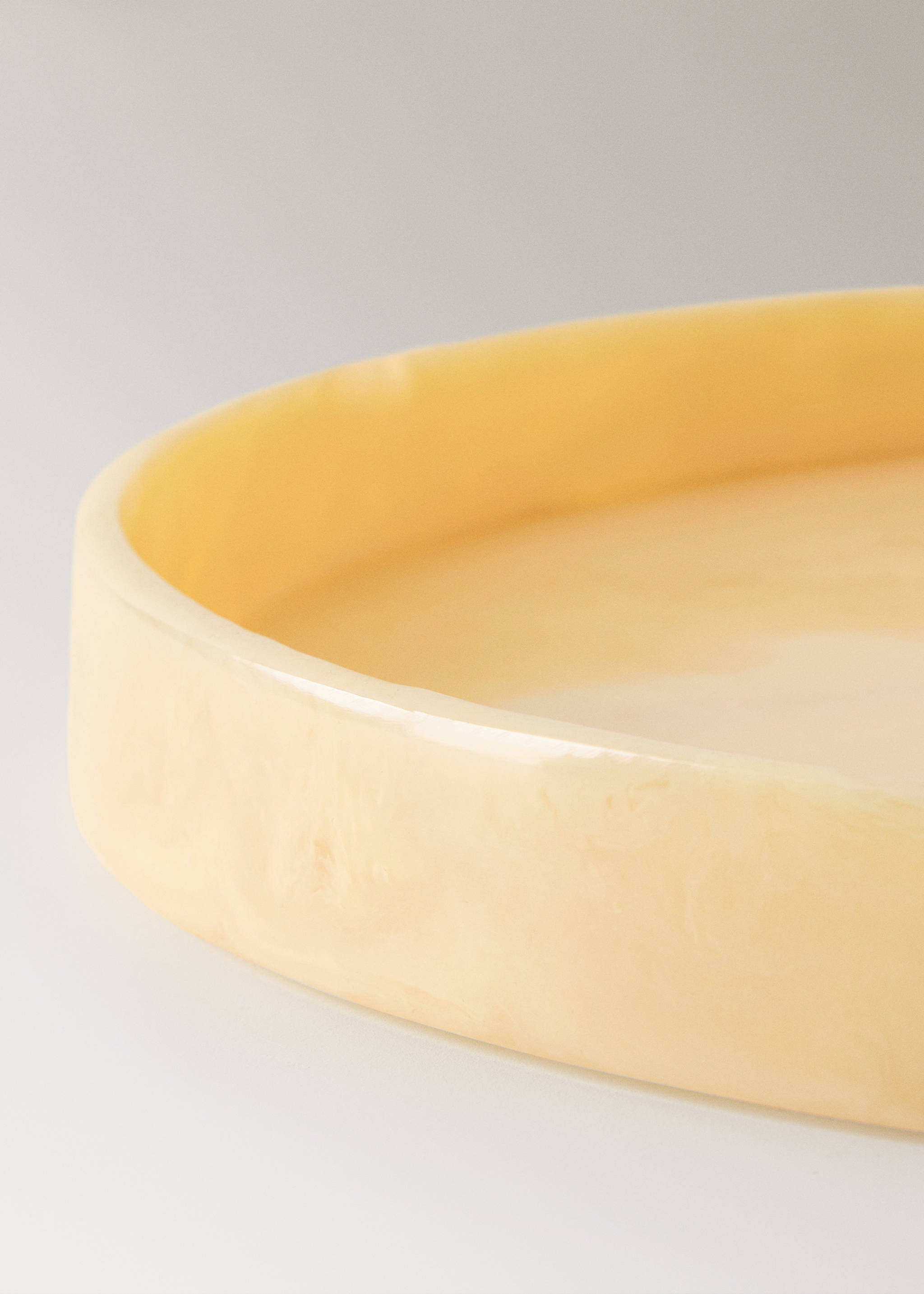 Δίσκος διακοσμητικός ρητίνης μεγάλος - Λεπτομέρεια του προϊόντος 2