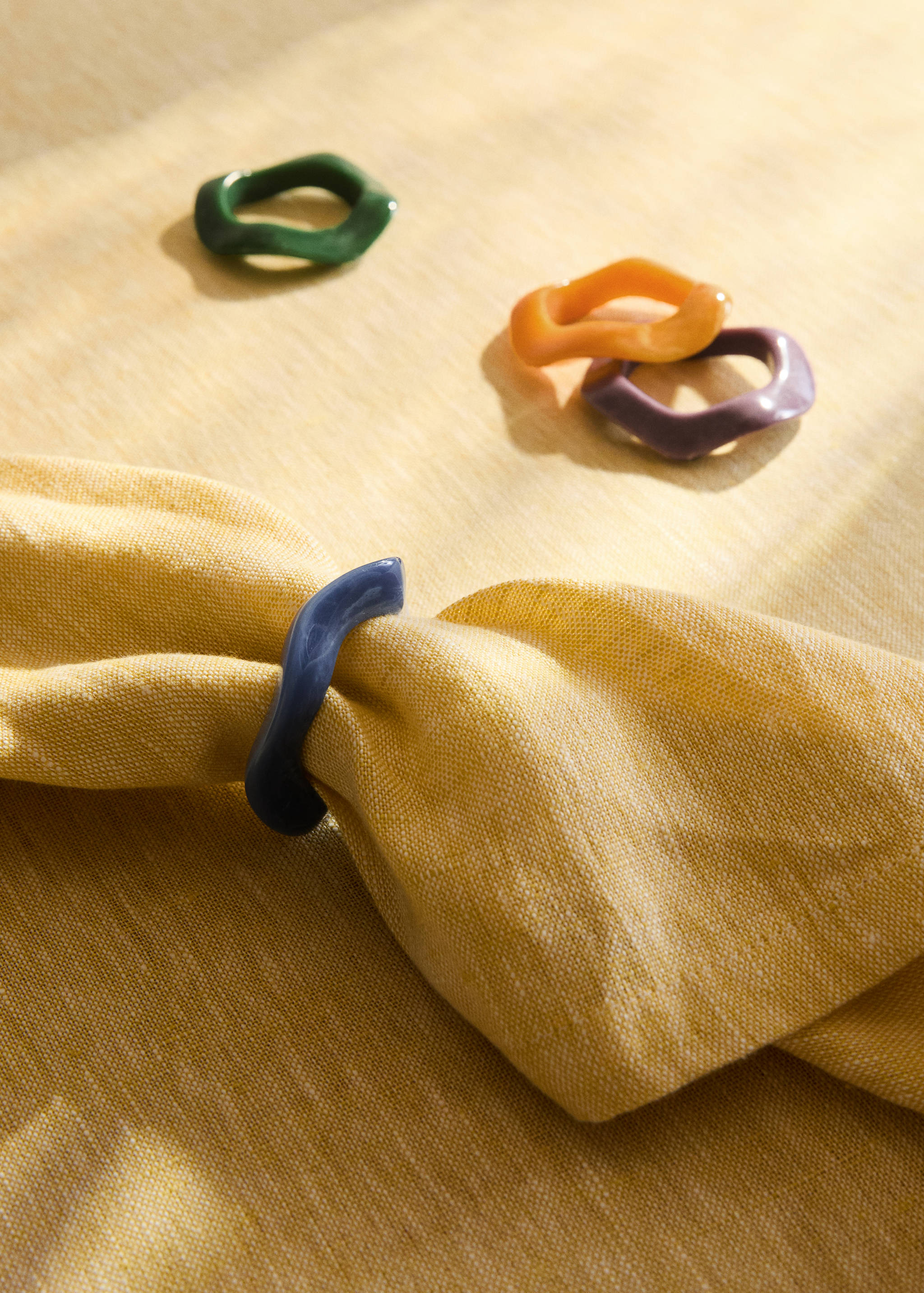 Resin napkin holder colour - General plane