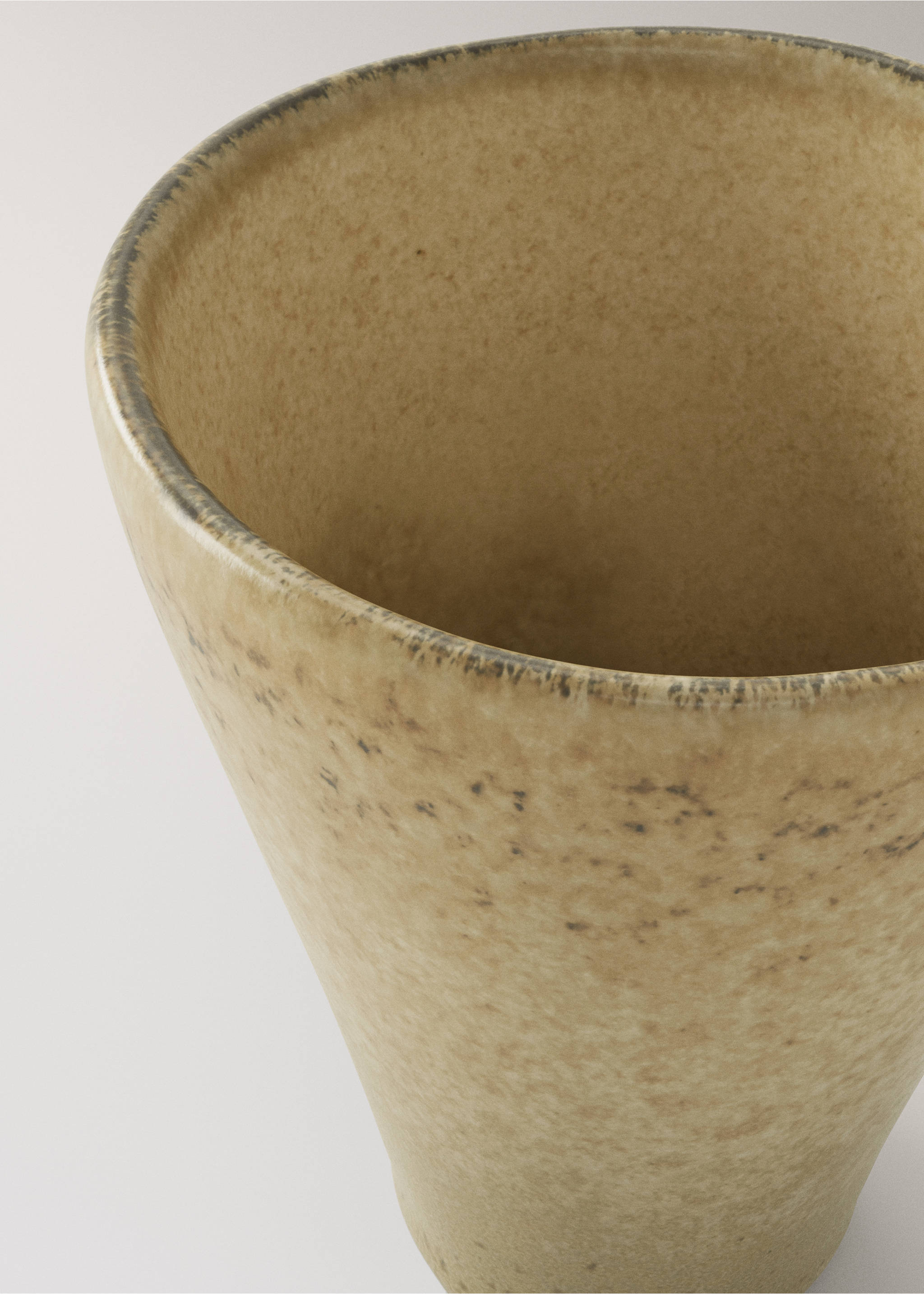 Cappuccinokopp i ekologisk keramik - Detaljer om artikeln 1, Ljus Heather Grå. Ref: 27072920-00.