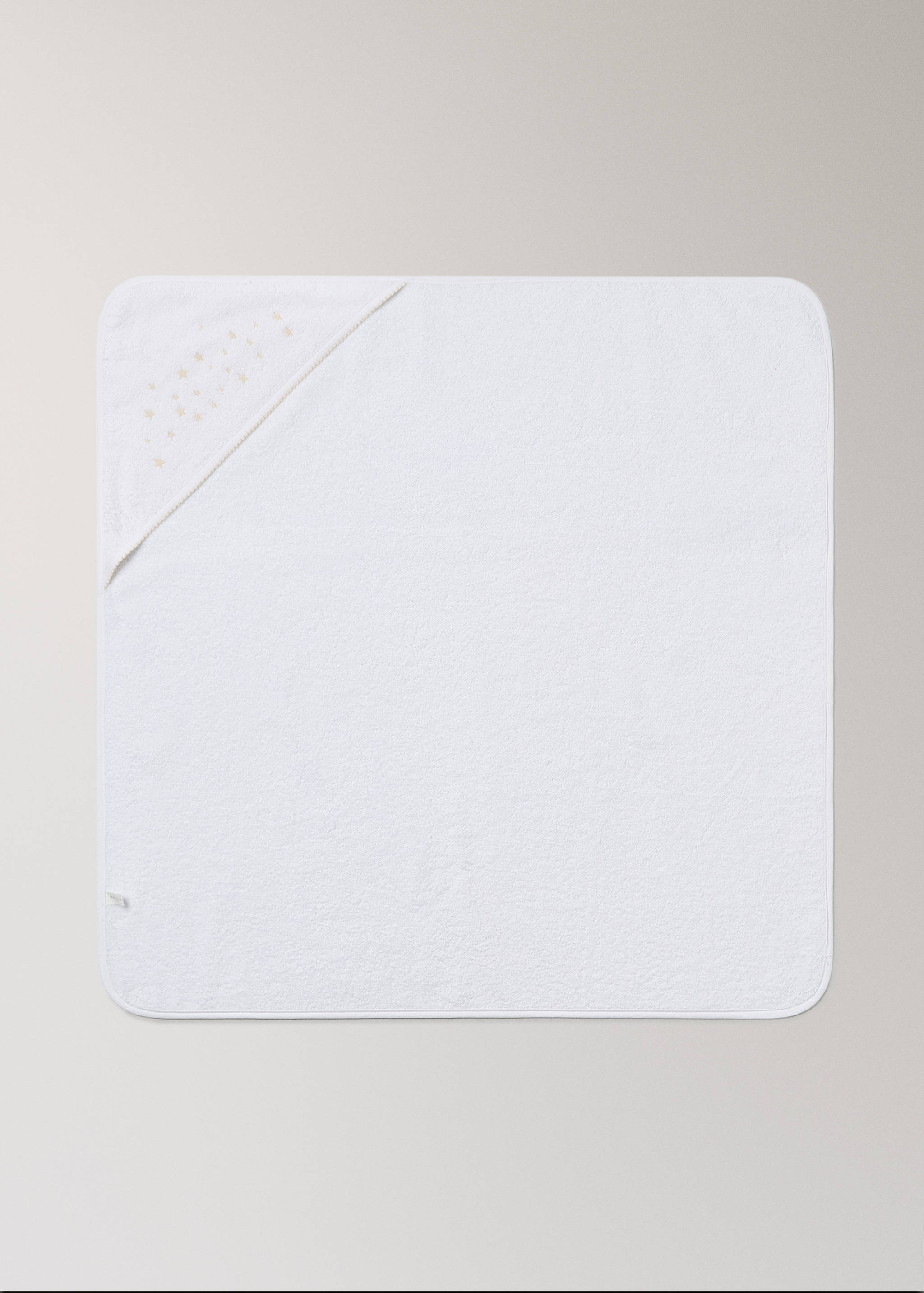 Badcape för barn med broderade stjärnor - Artikel utan modell