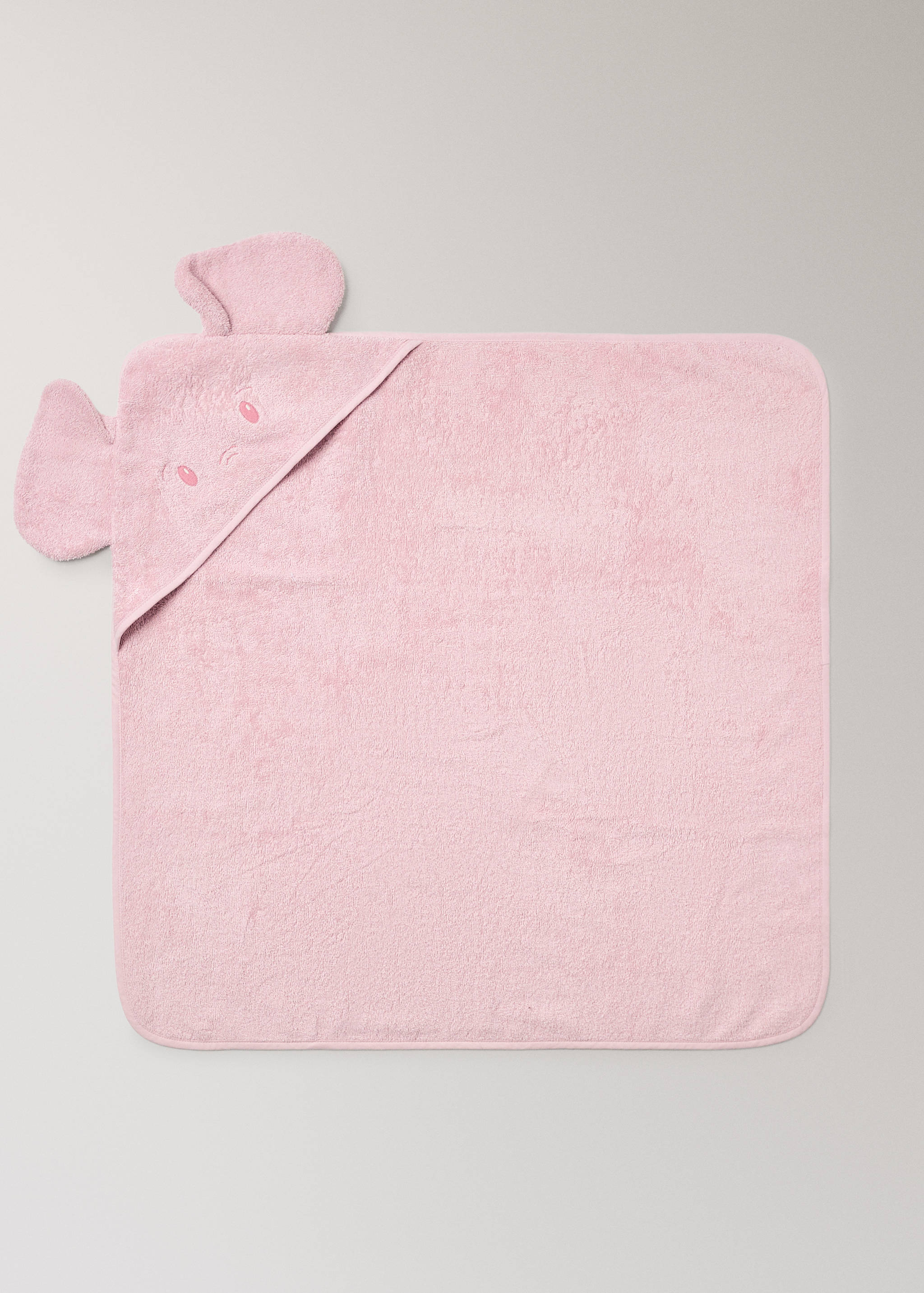 Children's elephant bath towel cape - Article without model