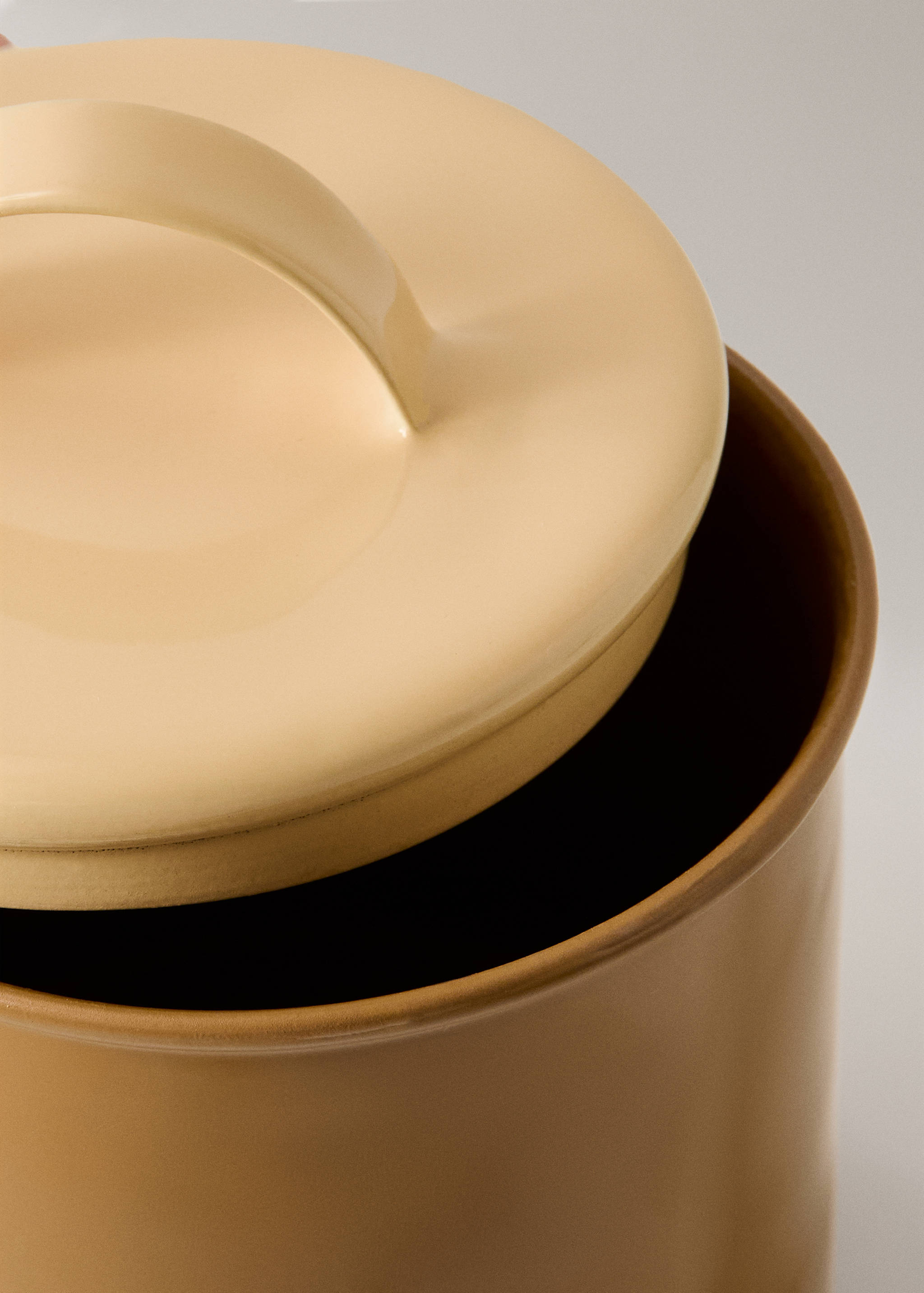 Large stainless steel jar - Details of the article 1