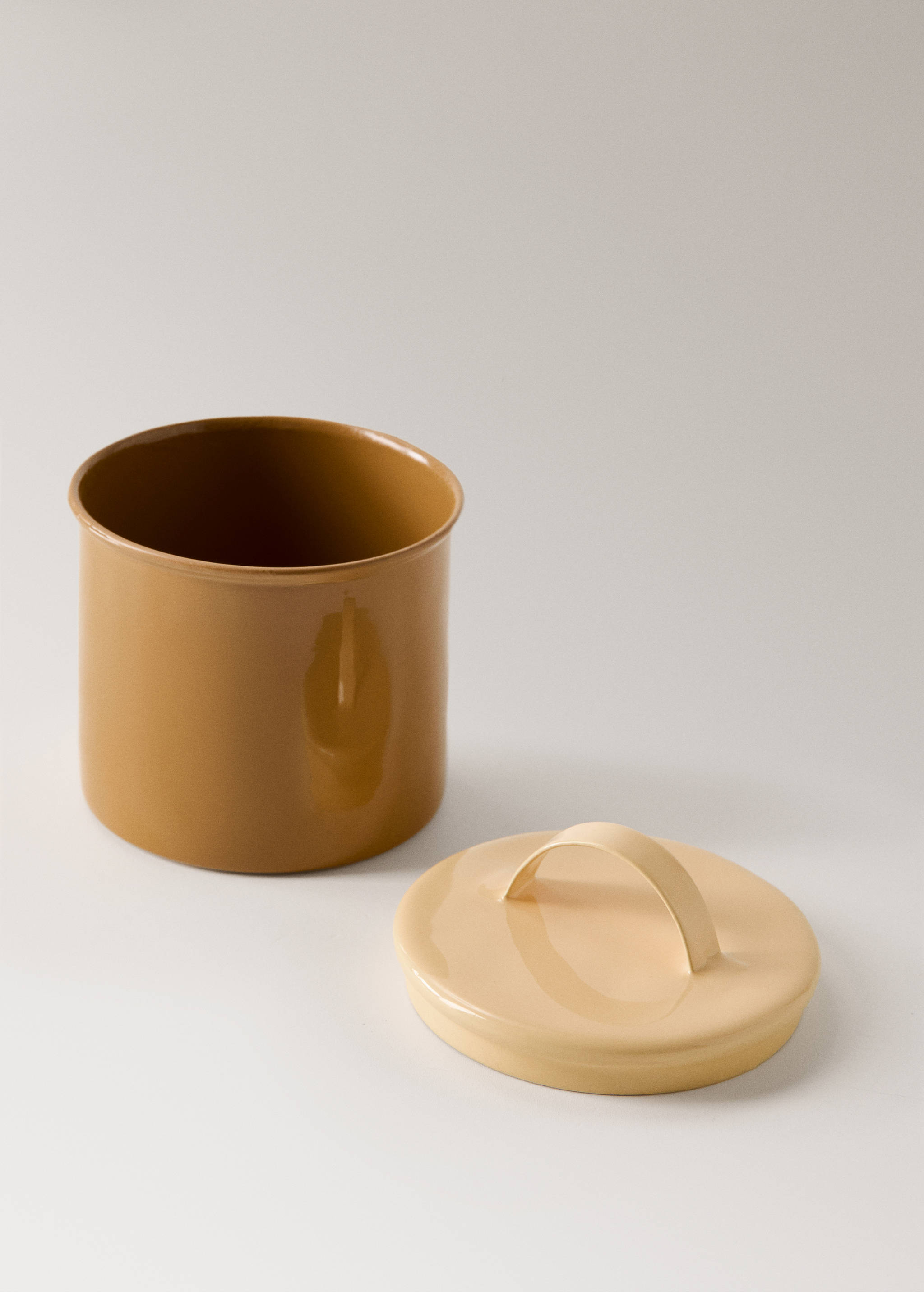 Large stainless steel jar - Details of the article 3