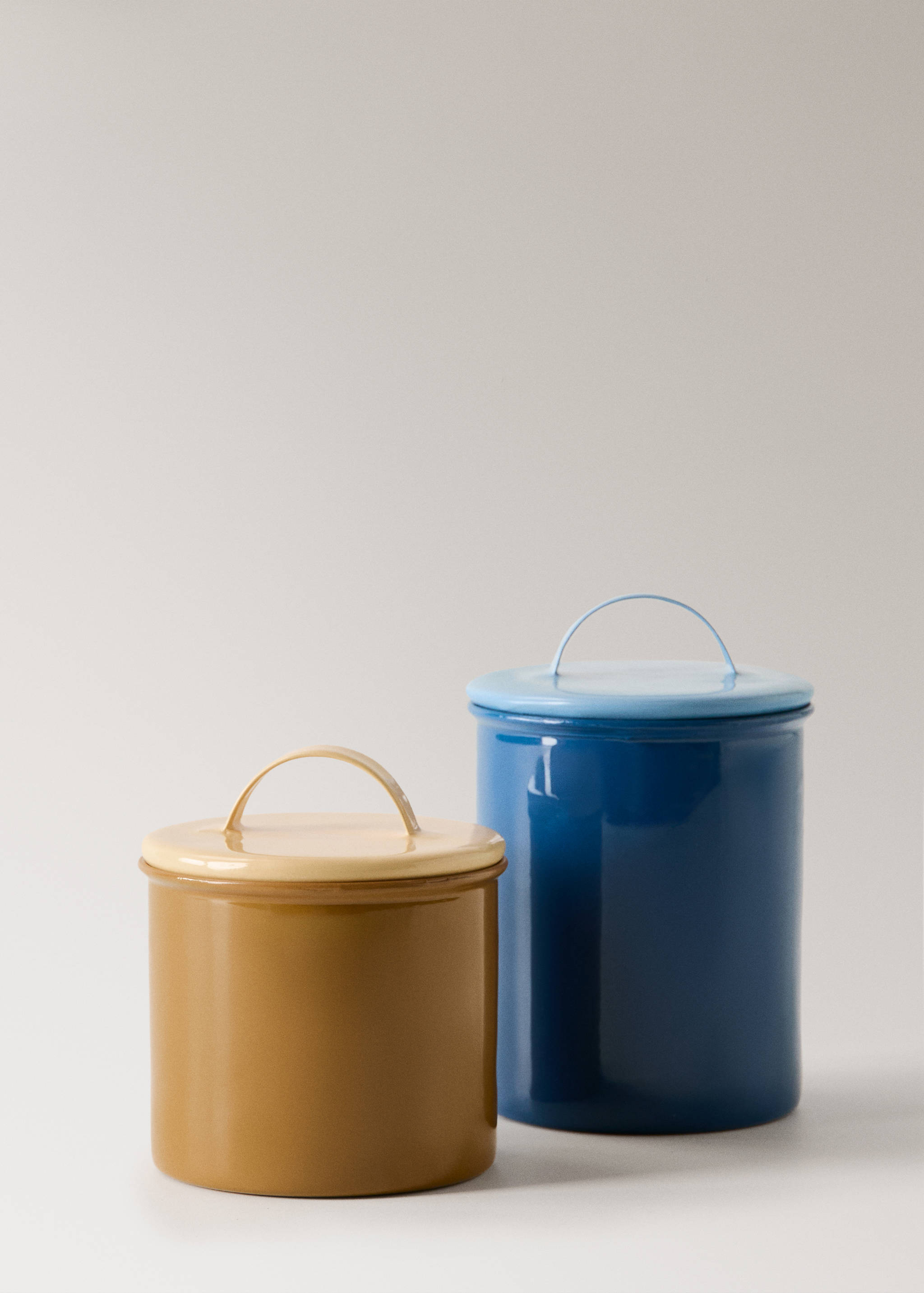 Large stainless steel jar - Details of the article 4