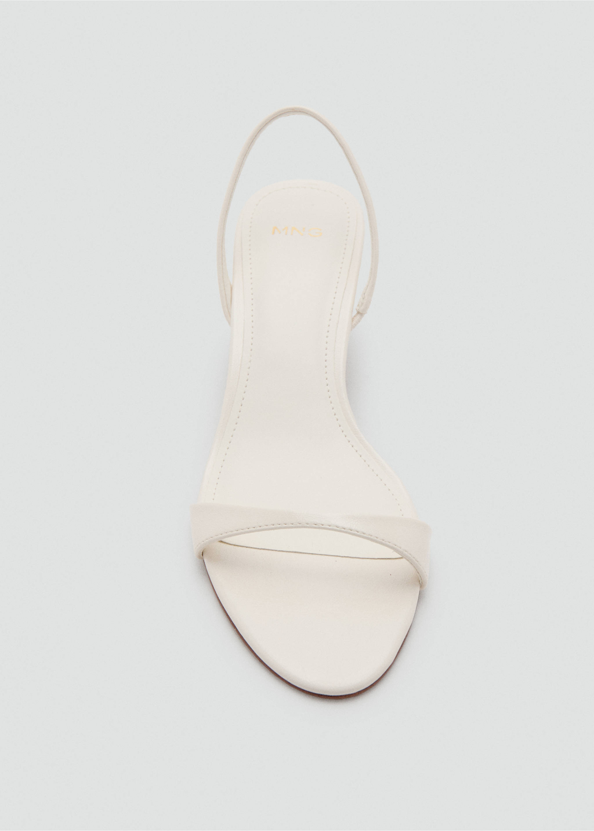 系带中跟凉鞋 - null, 米色. Ref: 27072932-00.