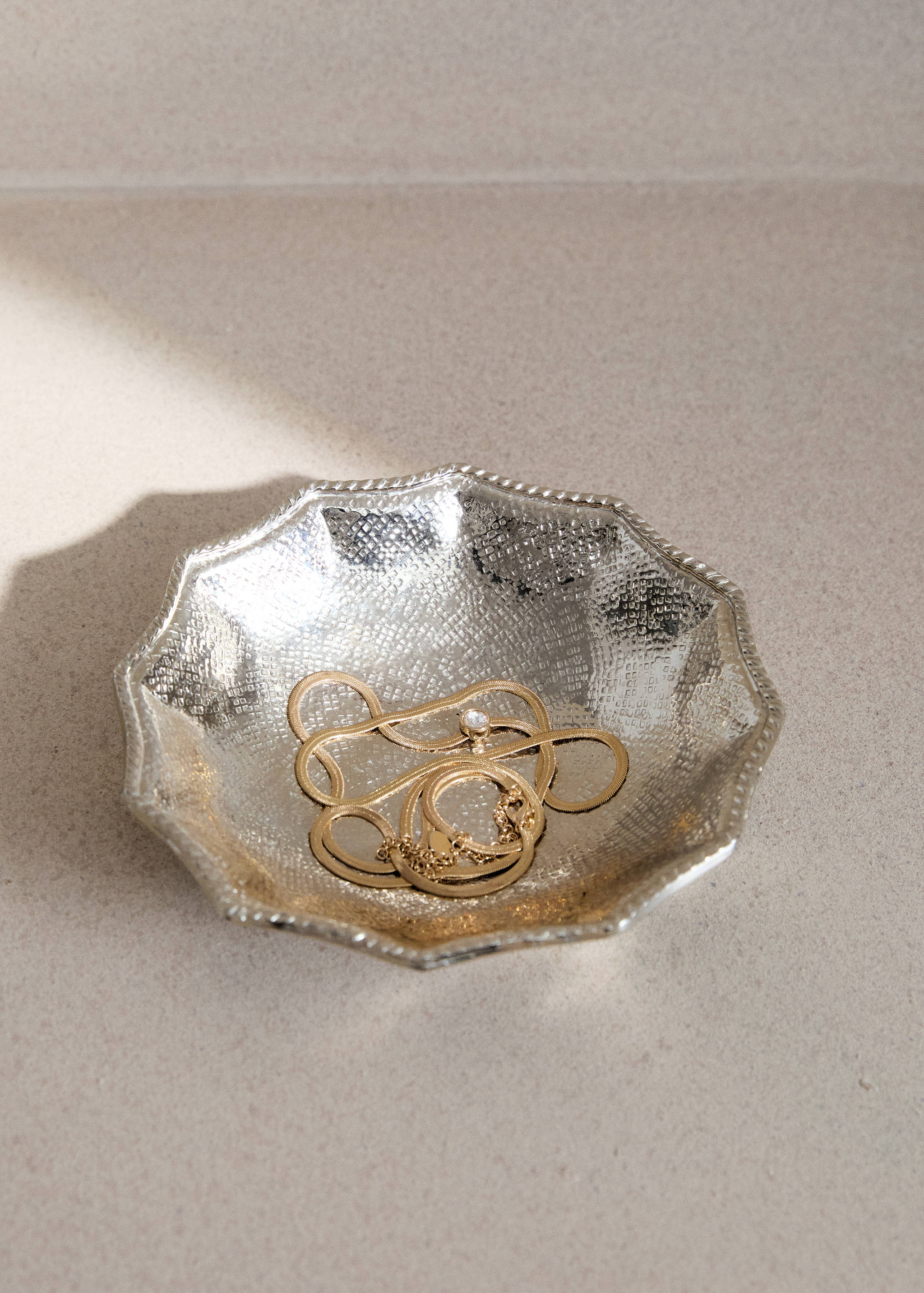 Brass bath tray - General plane