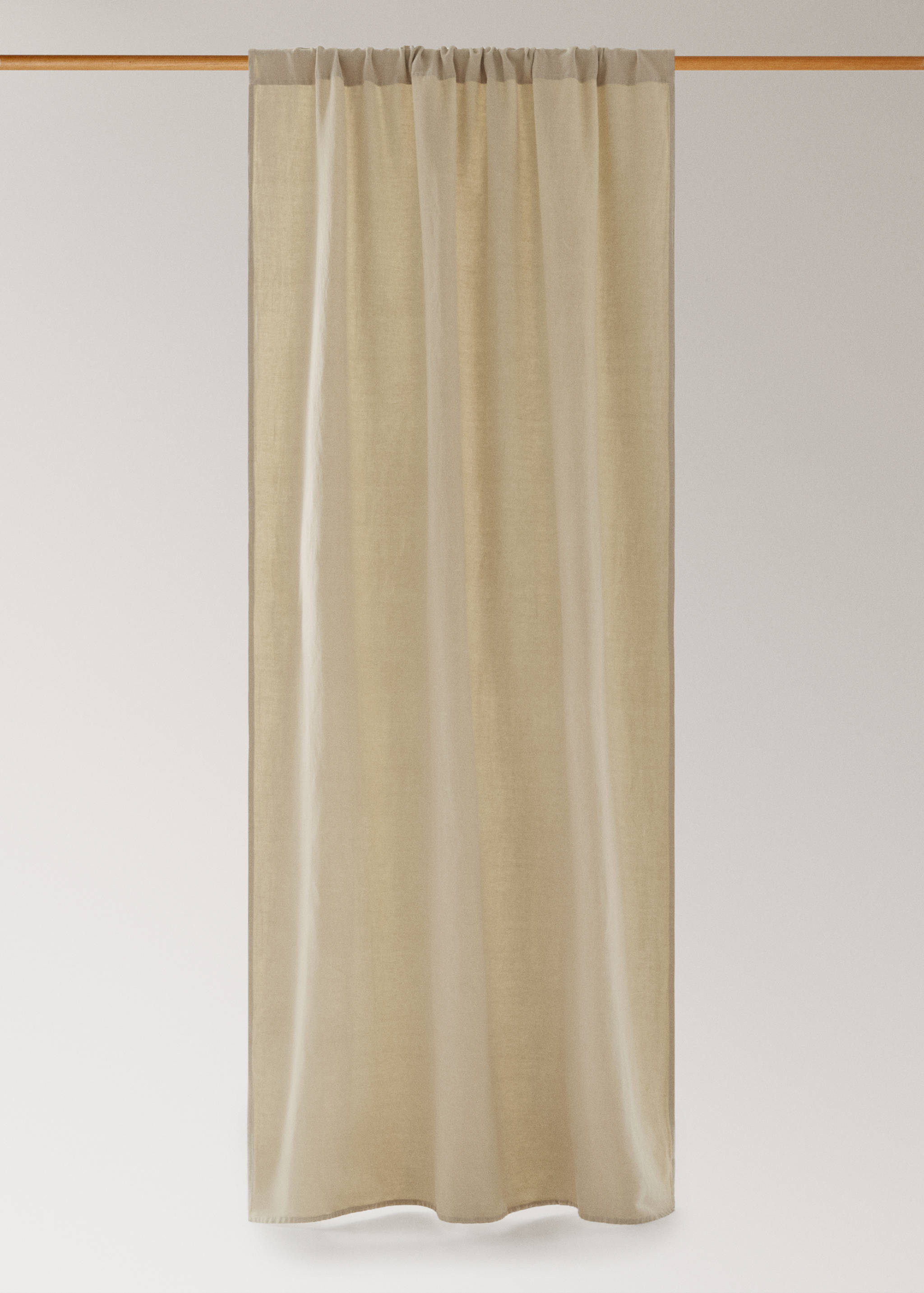 High opacity linen cotton curtain - Article without model