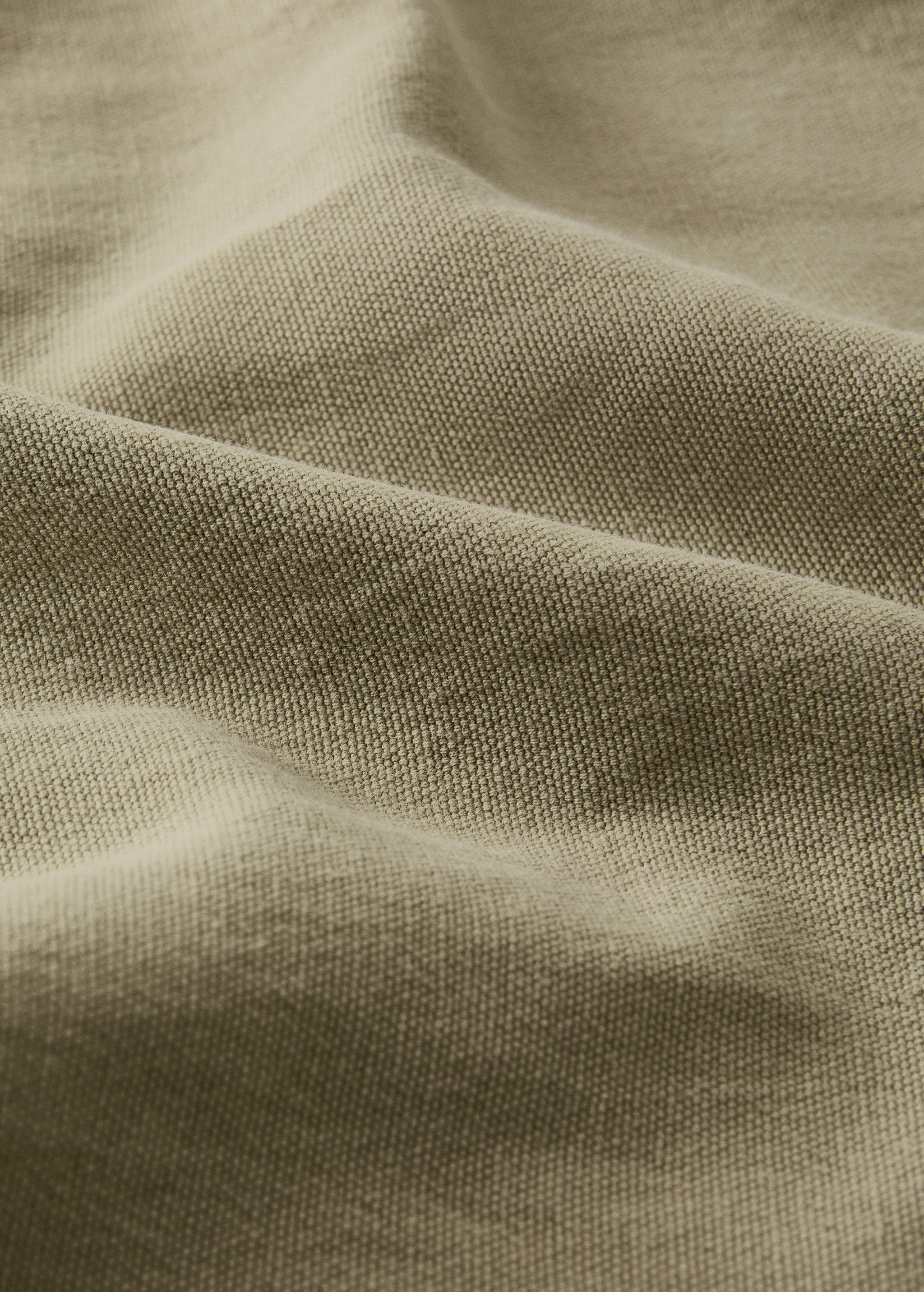 High opacity linen cotton curtain - Details of the article 1