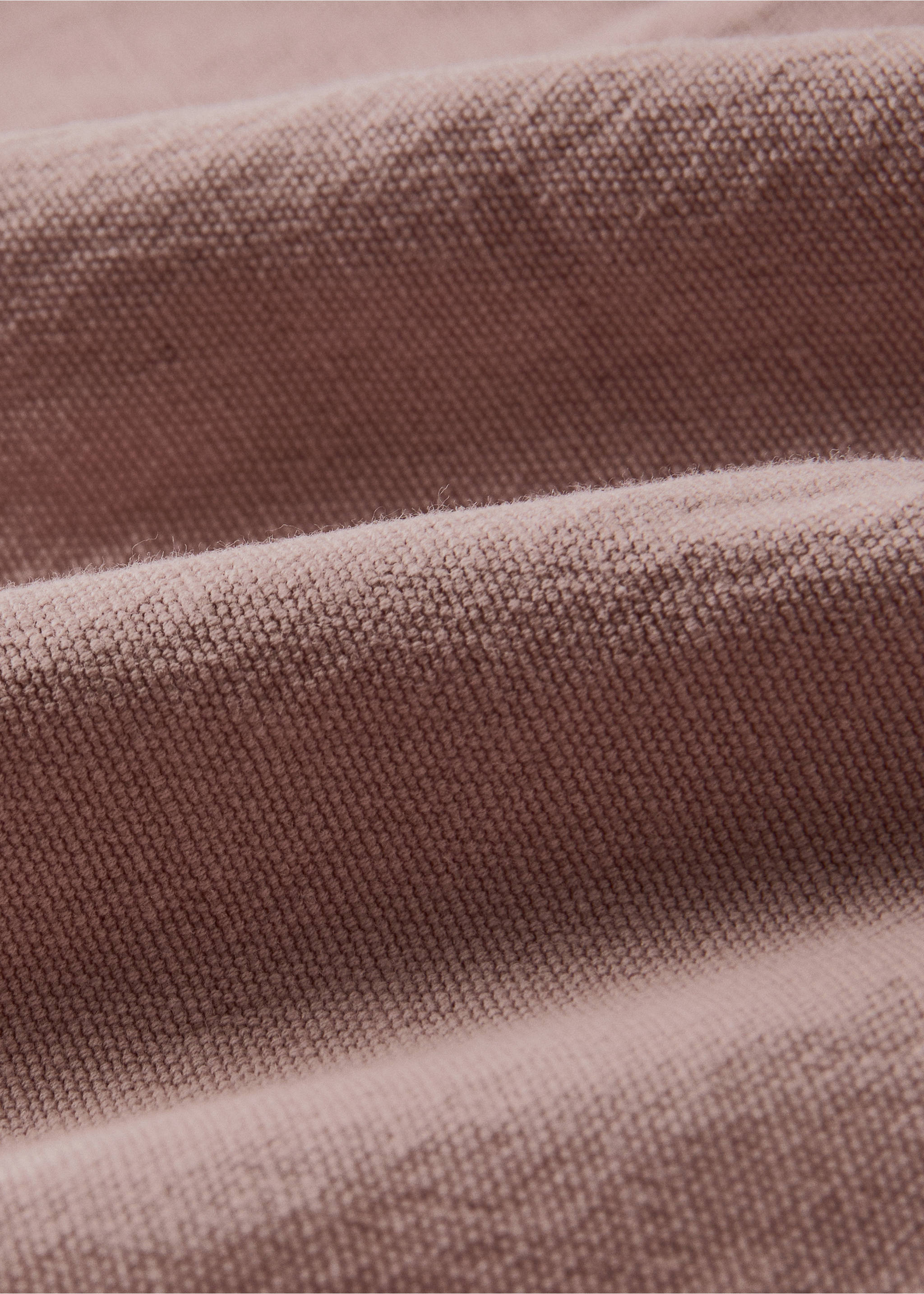 High opacity linen cotton curtain - Details of the article 1, Pink. Ref: 27073273-00.