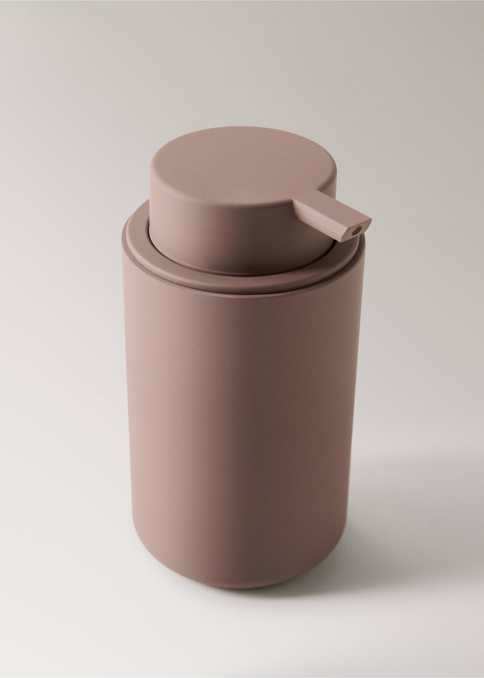 Resin soap dispenser - Details of the article 1, Brown. Ref: 27073282-00.