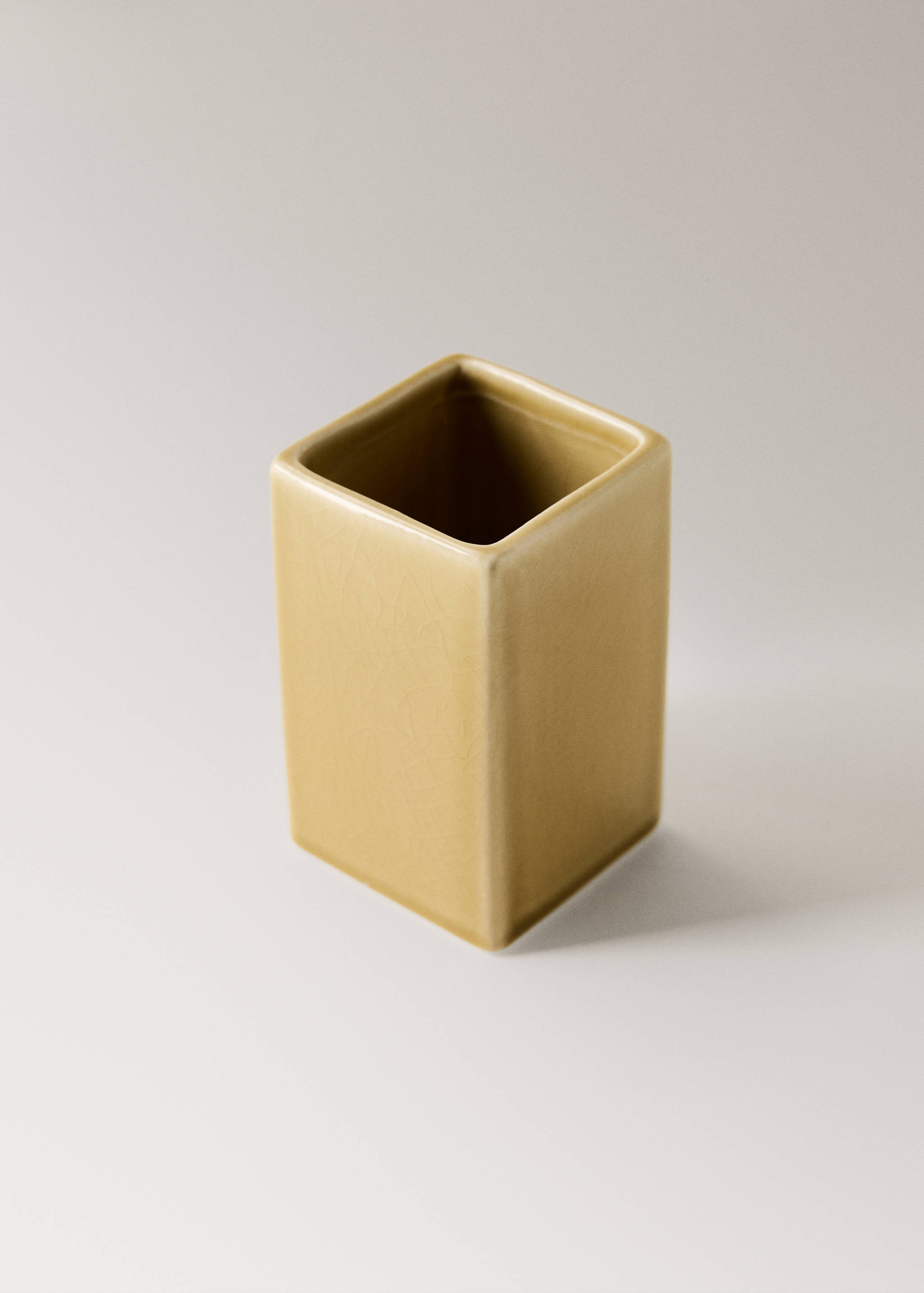 Crackled ceramic toothbrush tumbler - Details of the article 1