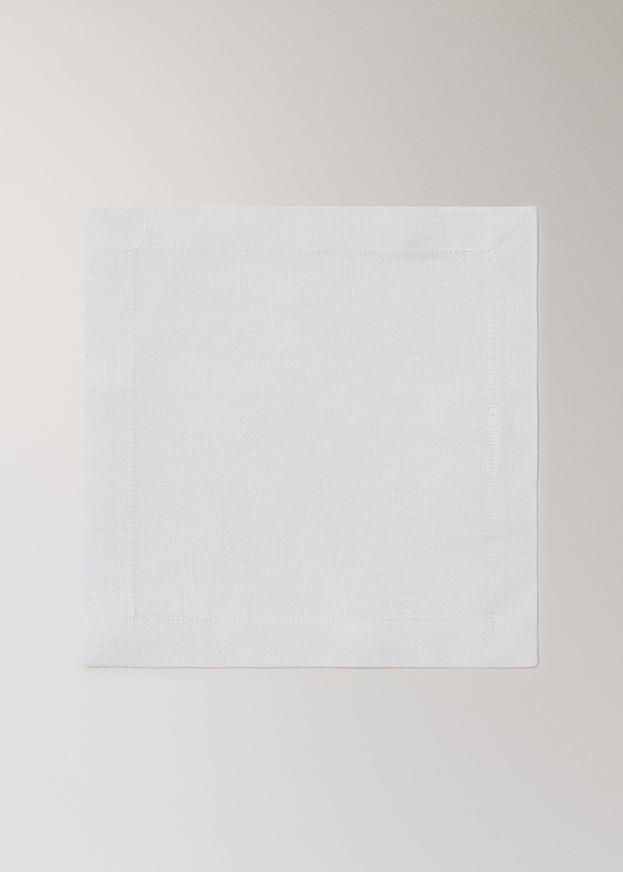 Serviettes de table 100 % lin 20x20 cm - Article sans modèle