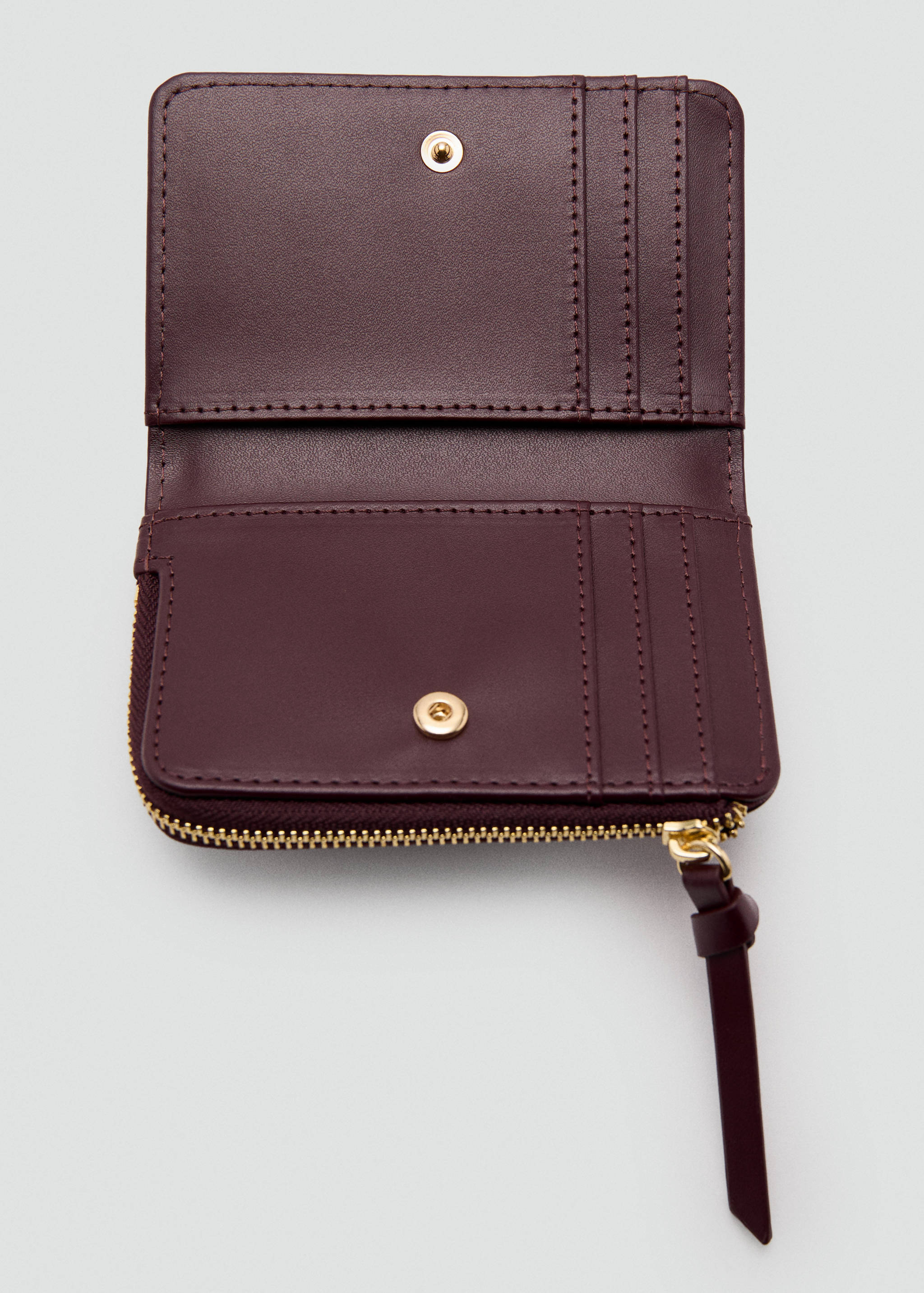 Small faux-leather wallet - Details of the article 1