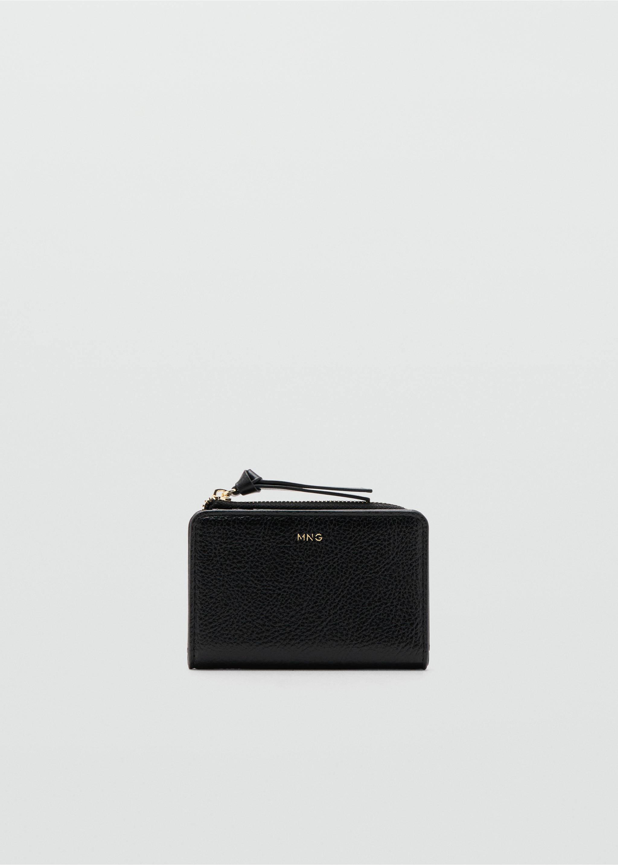 Small faux-leather wallet - Article without model, Black. Ref: 27073287-00.