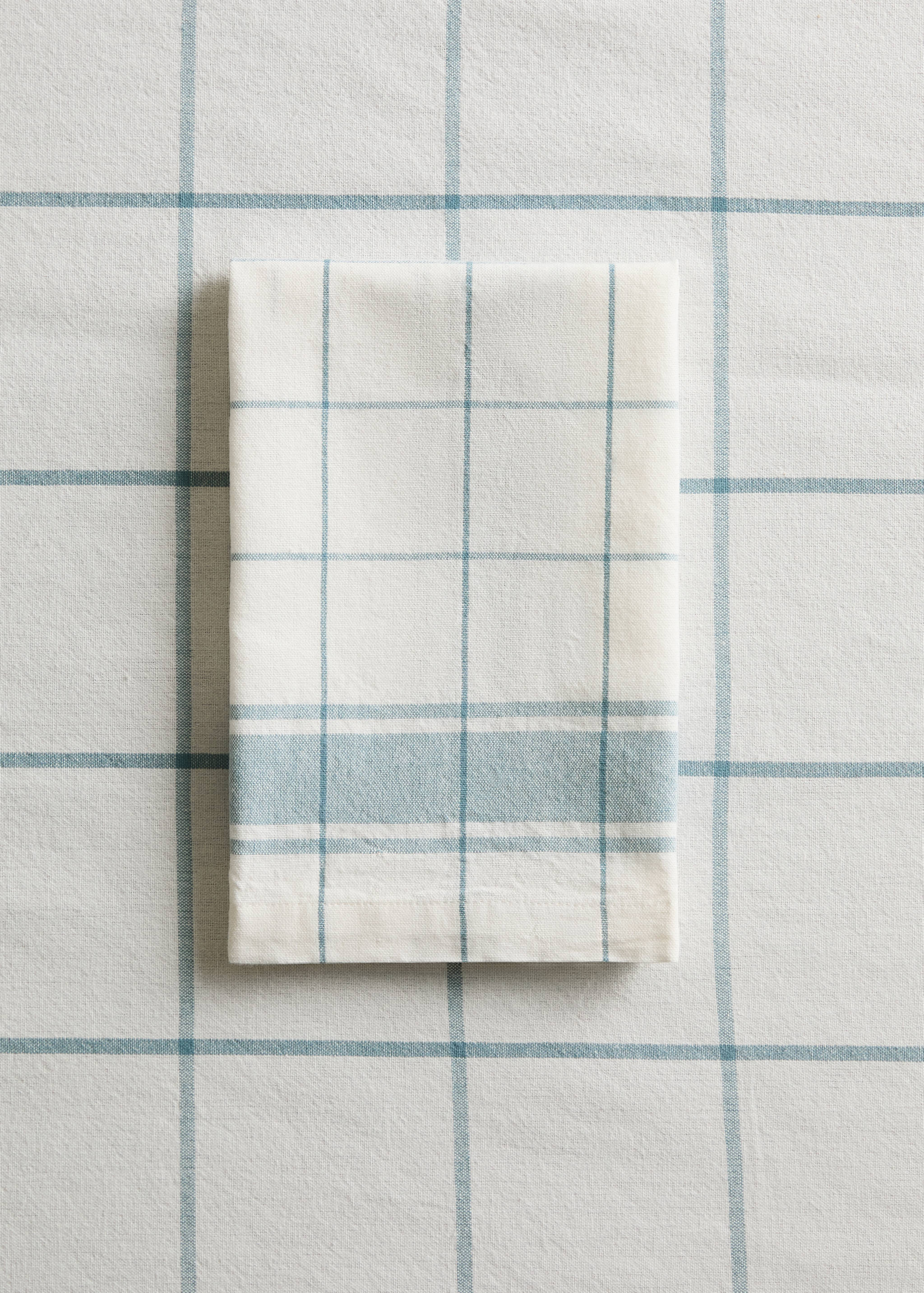 Serwetki 100% bawełna w kontrastowe paski - Plan ogólny