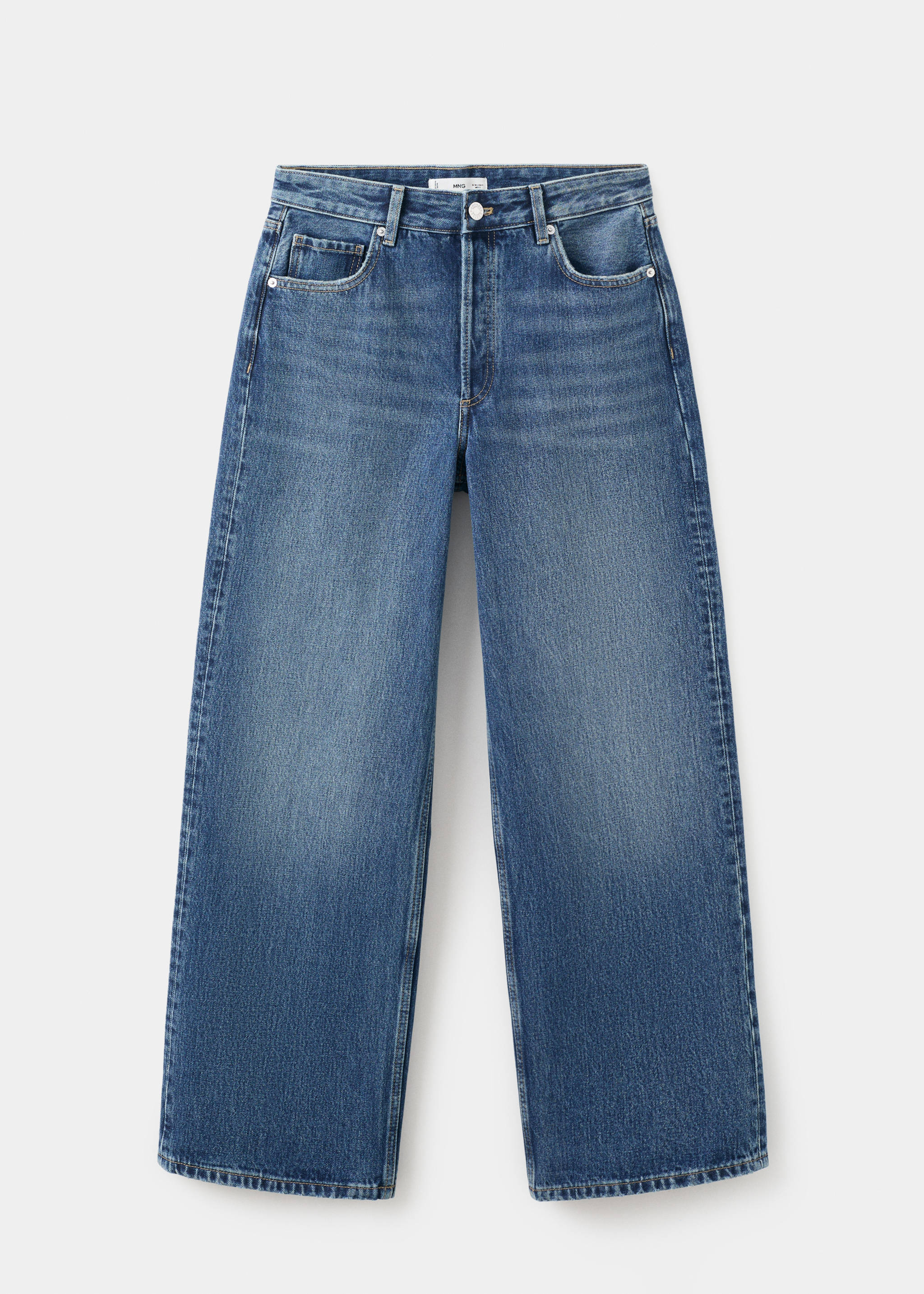 Straight low-waist jeans - Article without model