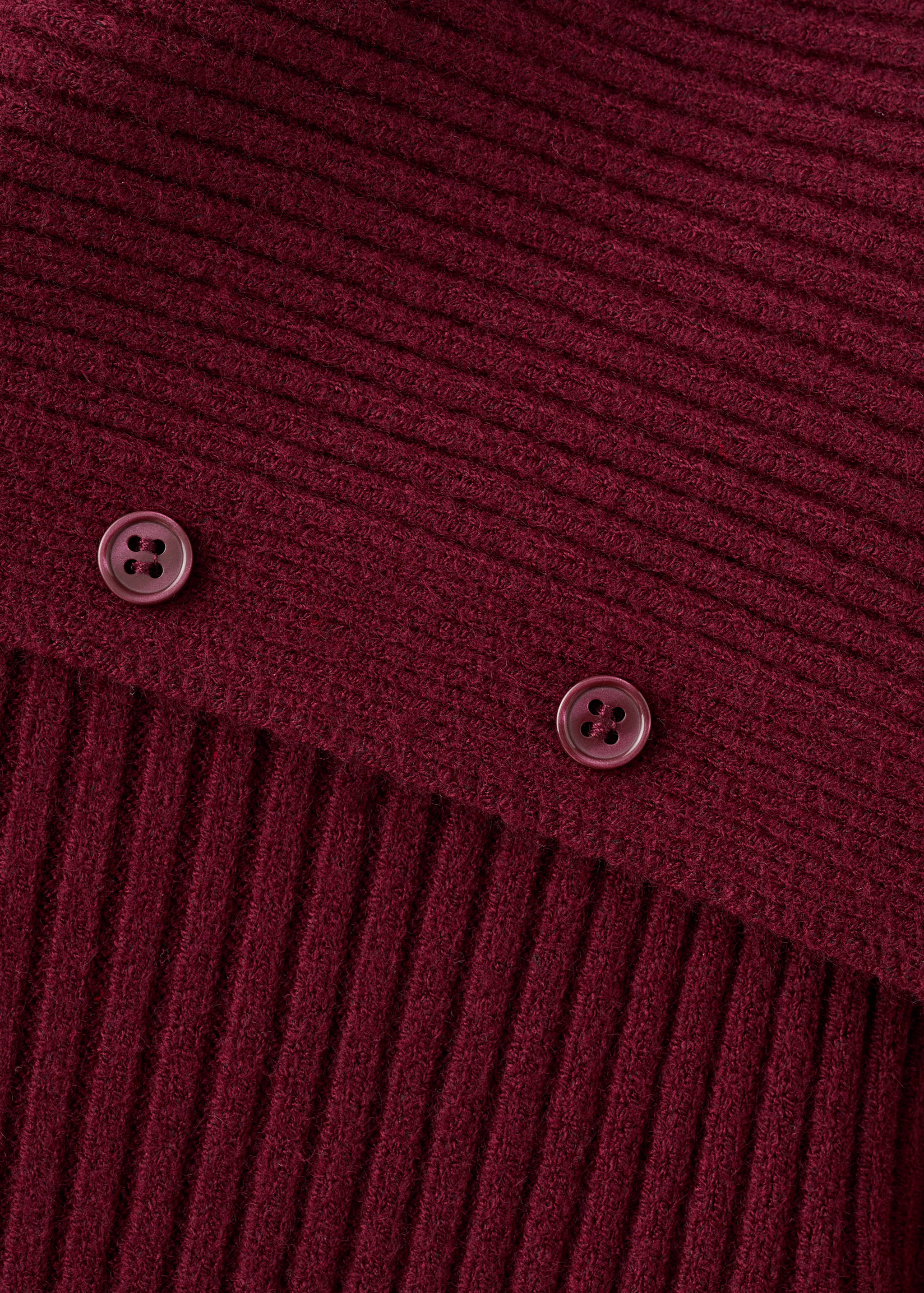 كارديجان محبوك بطيّة أمامية - تفاصيل المنتج 8