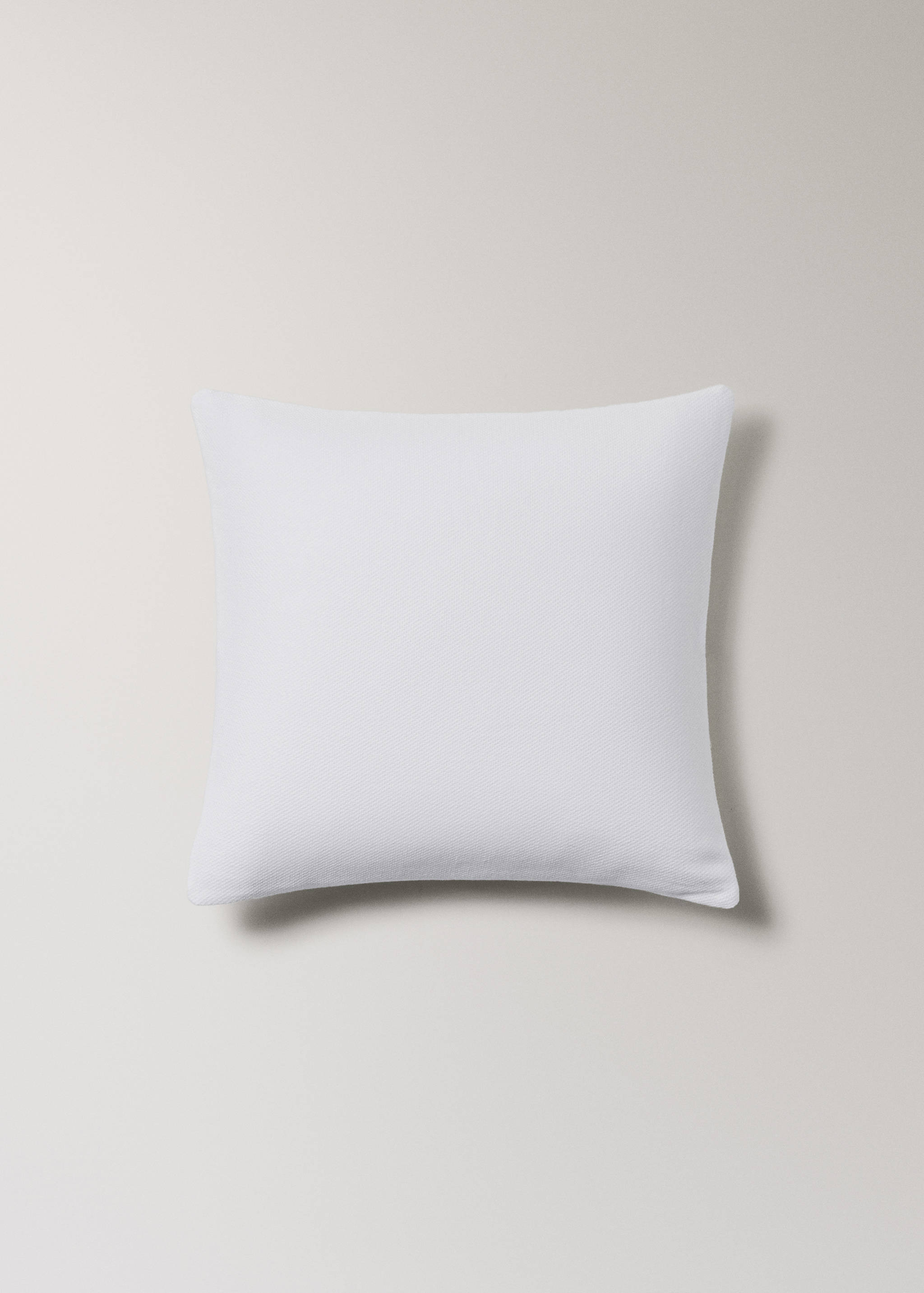 Kissenbezug Bett Baumwolle mit Saumabschluss 50x50 cm - Artikel ohne Model