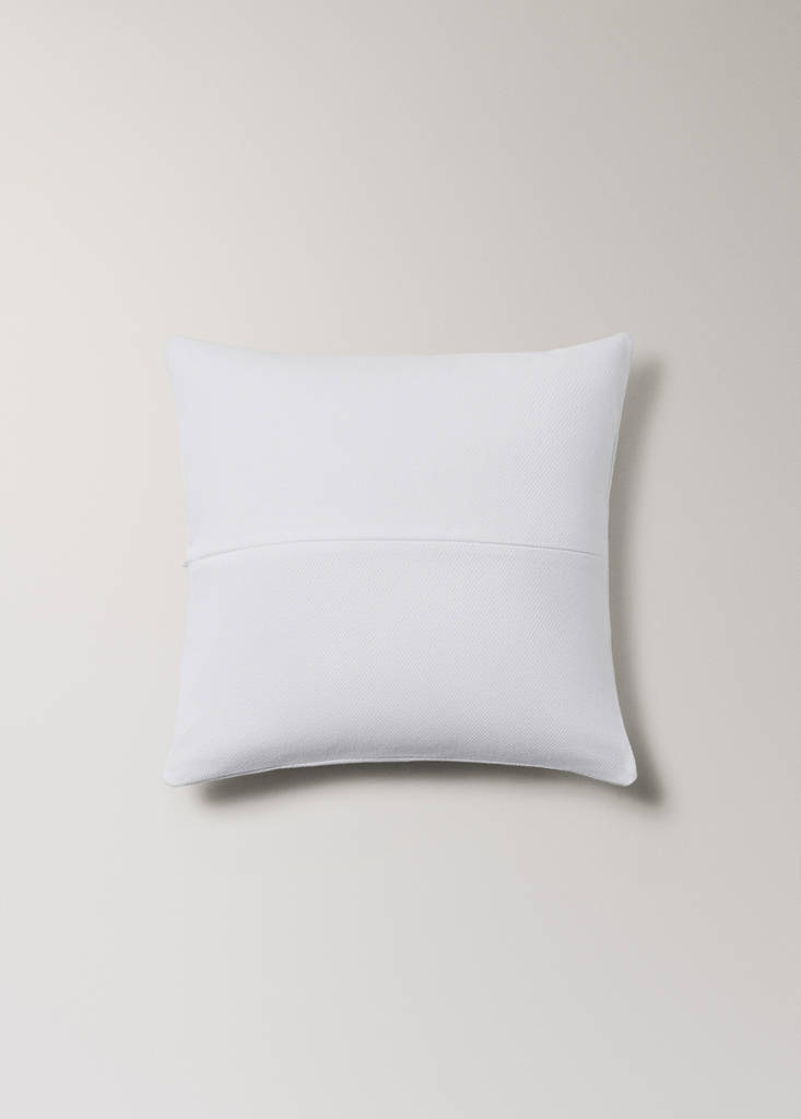 Cotton bed pillowcase with hem finish 50x50 cm - thumbnail 3