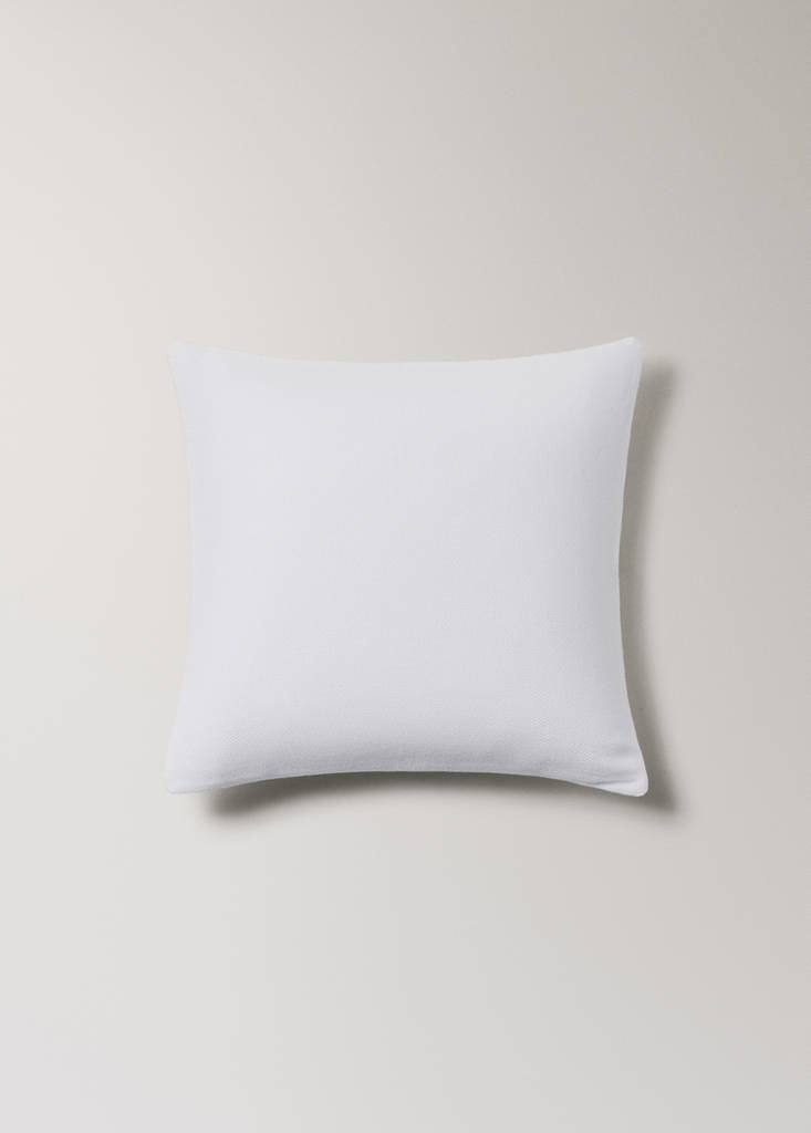 Cotton bed pillowcase with hem finish 50x50 cm - thumbnail 2