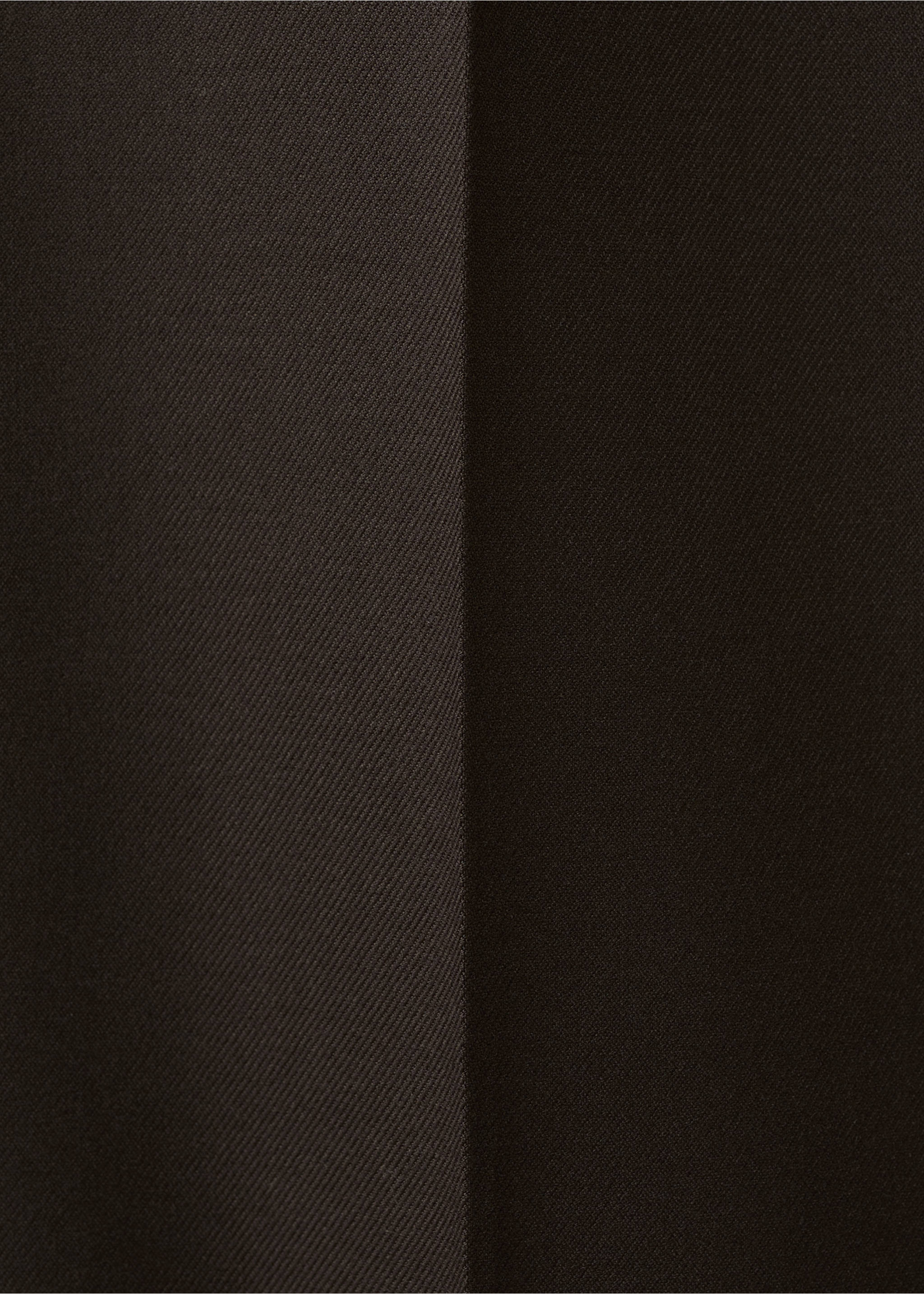 Wide leg mid-rise pleated trousers - Details of the article 8, Brown. Ref: 27073305-00.