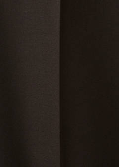 Wide leg mid-rise pleated trousers — Brown 6