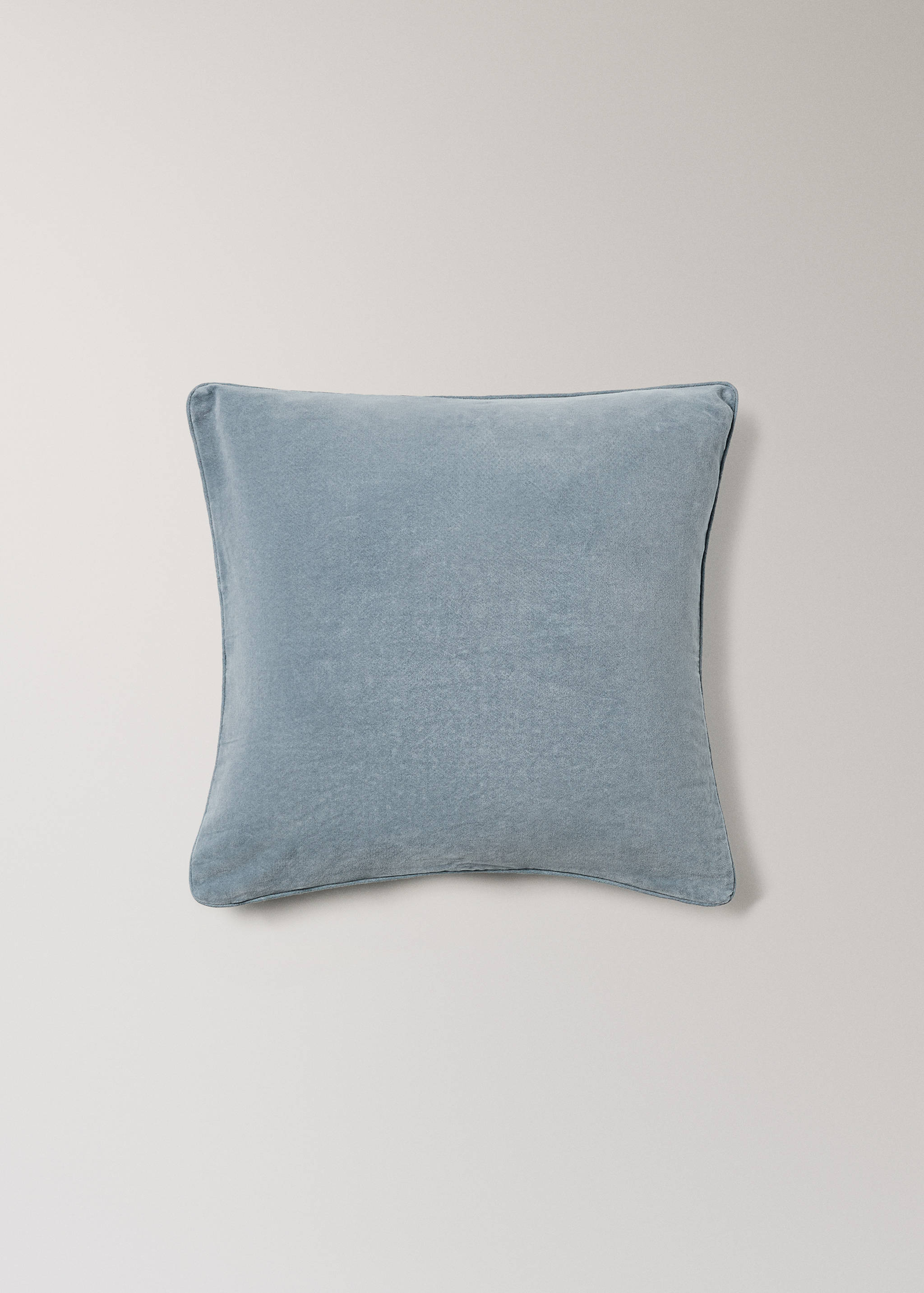 Funda de cojin terciopelo y lino - Detalle del artículo 1