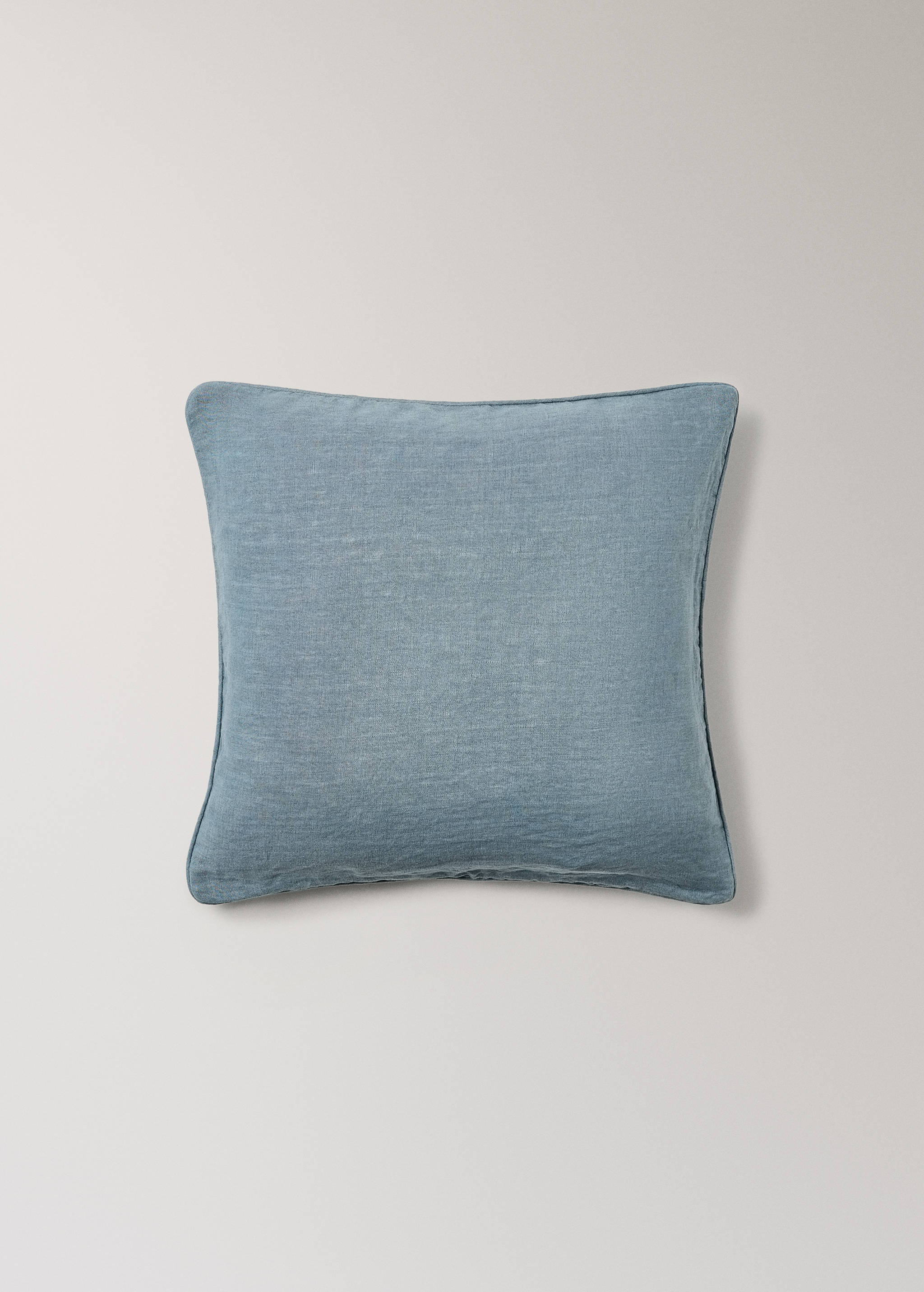 Velvet linen cushion cover 50x50 cm - Article without model