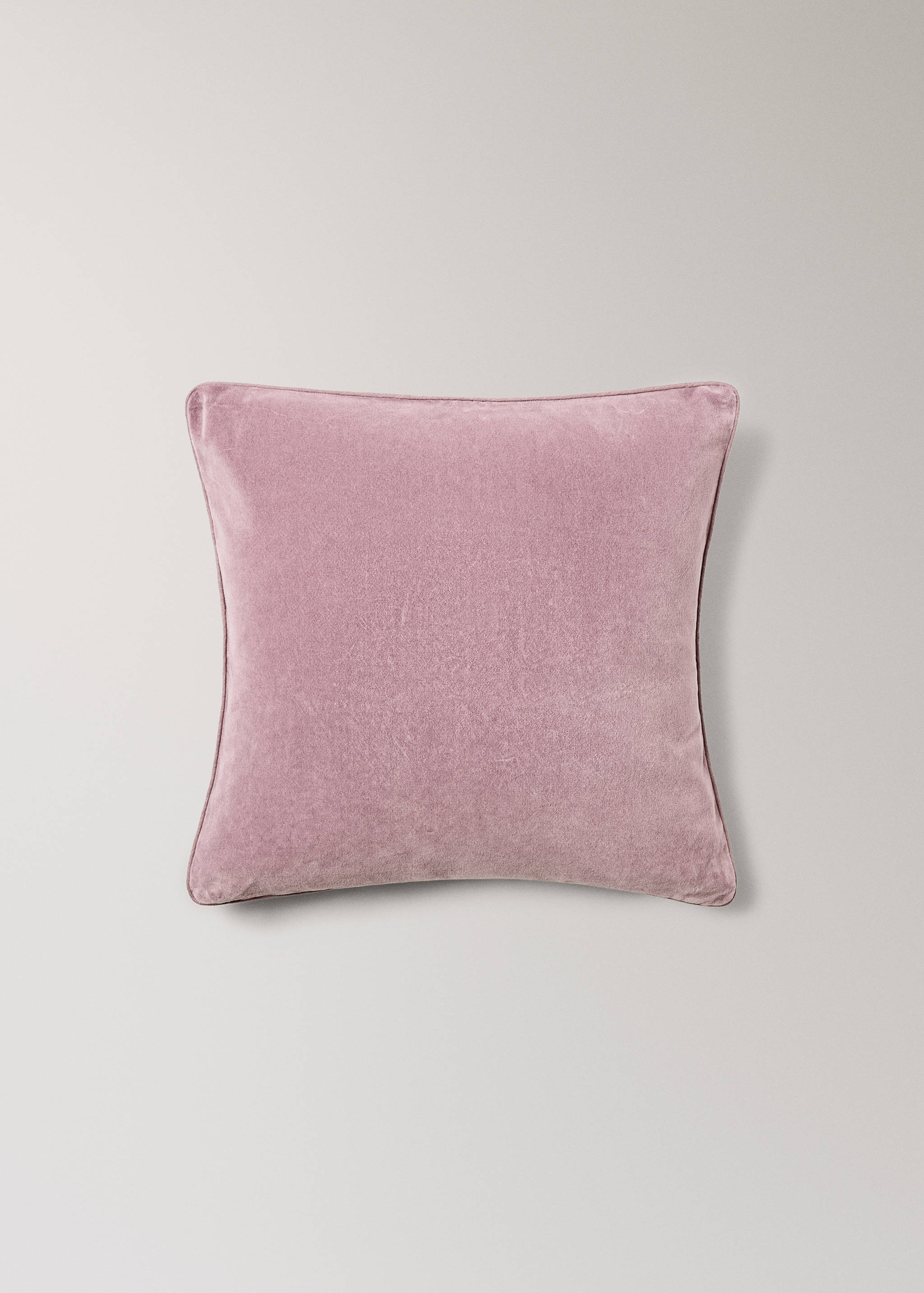Kissenbezug aus Samt mit Leinen - Detail des Artikels 1