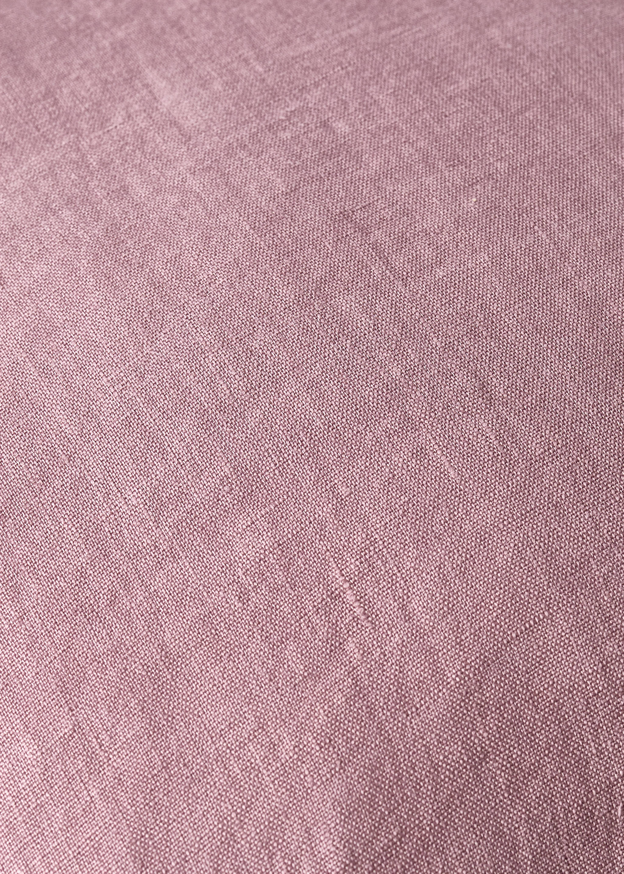 Kissenbezug aus Samt mit Leinen - Detail des Artikels 2