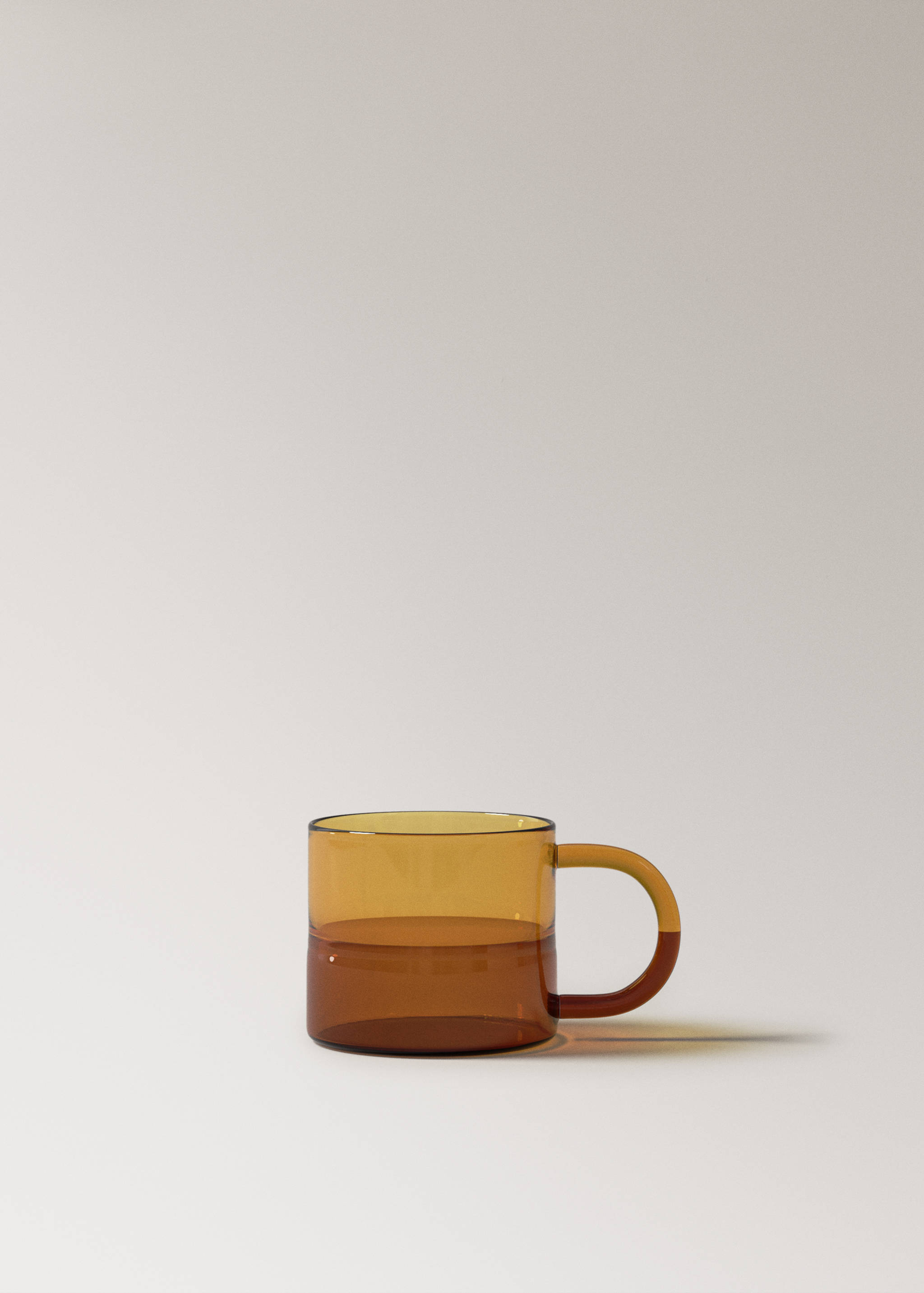 Coloured borosilicate coffee mug - Article without model