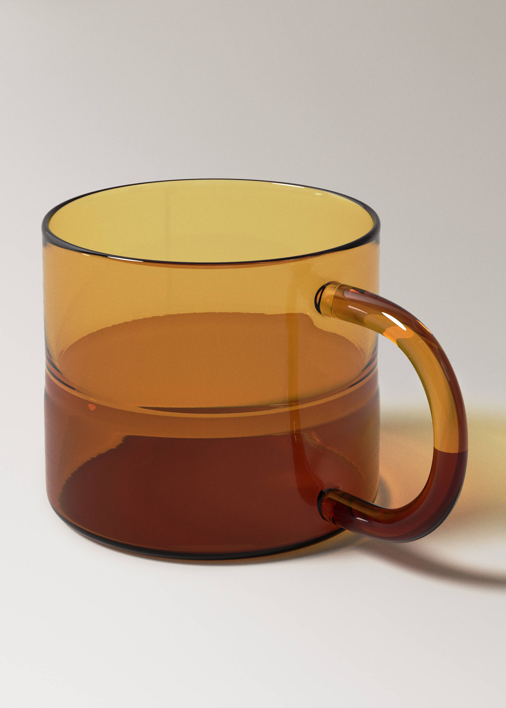Coloured borosilicate coffee mug - Details of the article 1