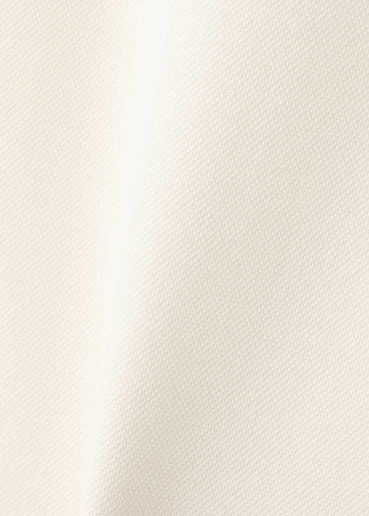 Straight-fit cotton trousers — Ecru