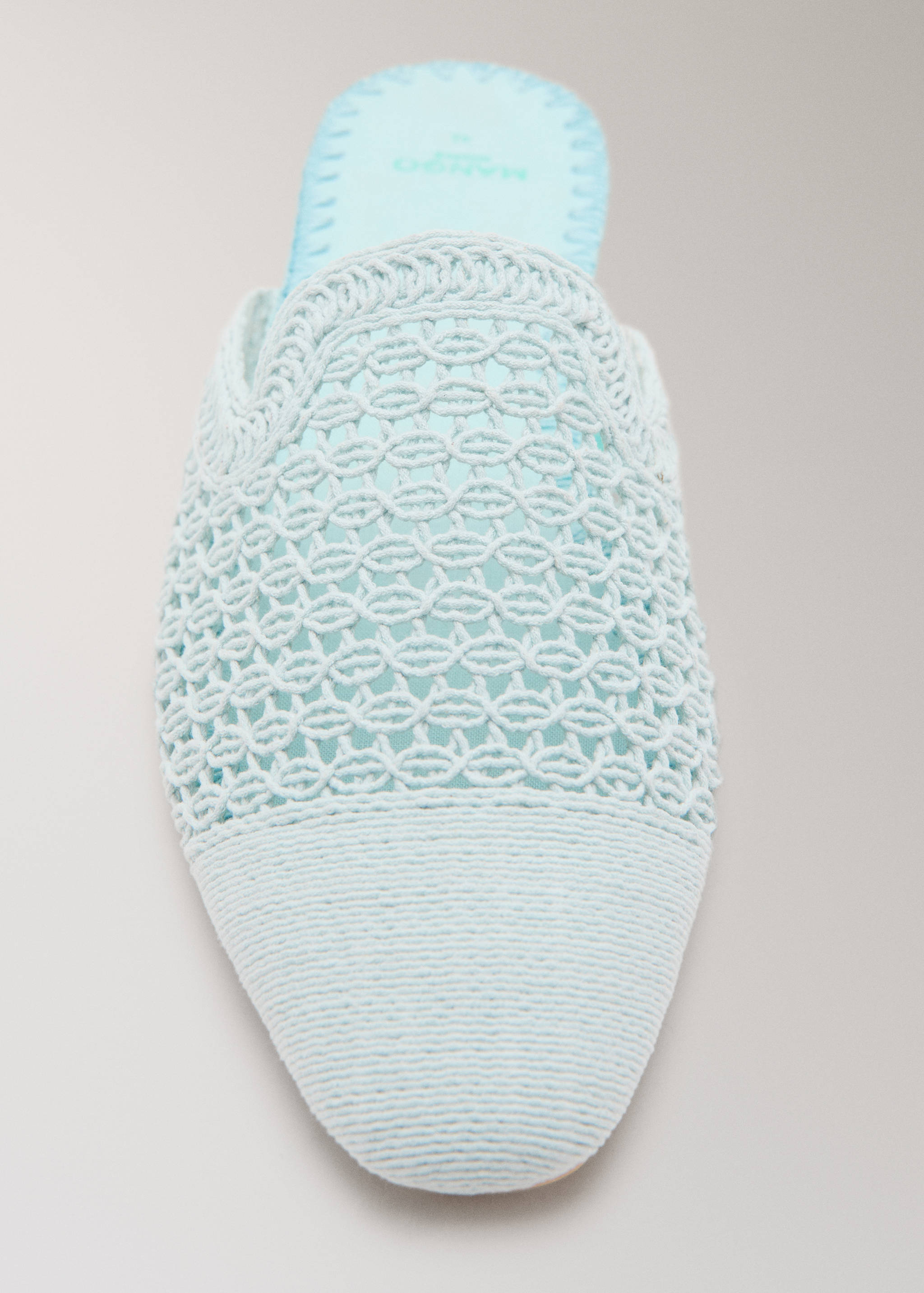 Mules in Häkel-Optik - Detail des Artikels 1