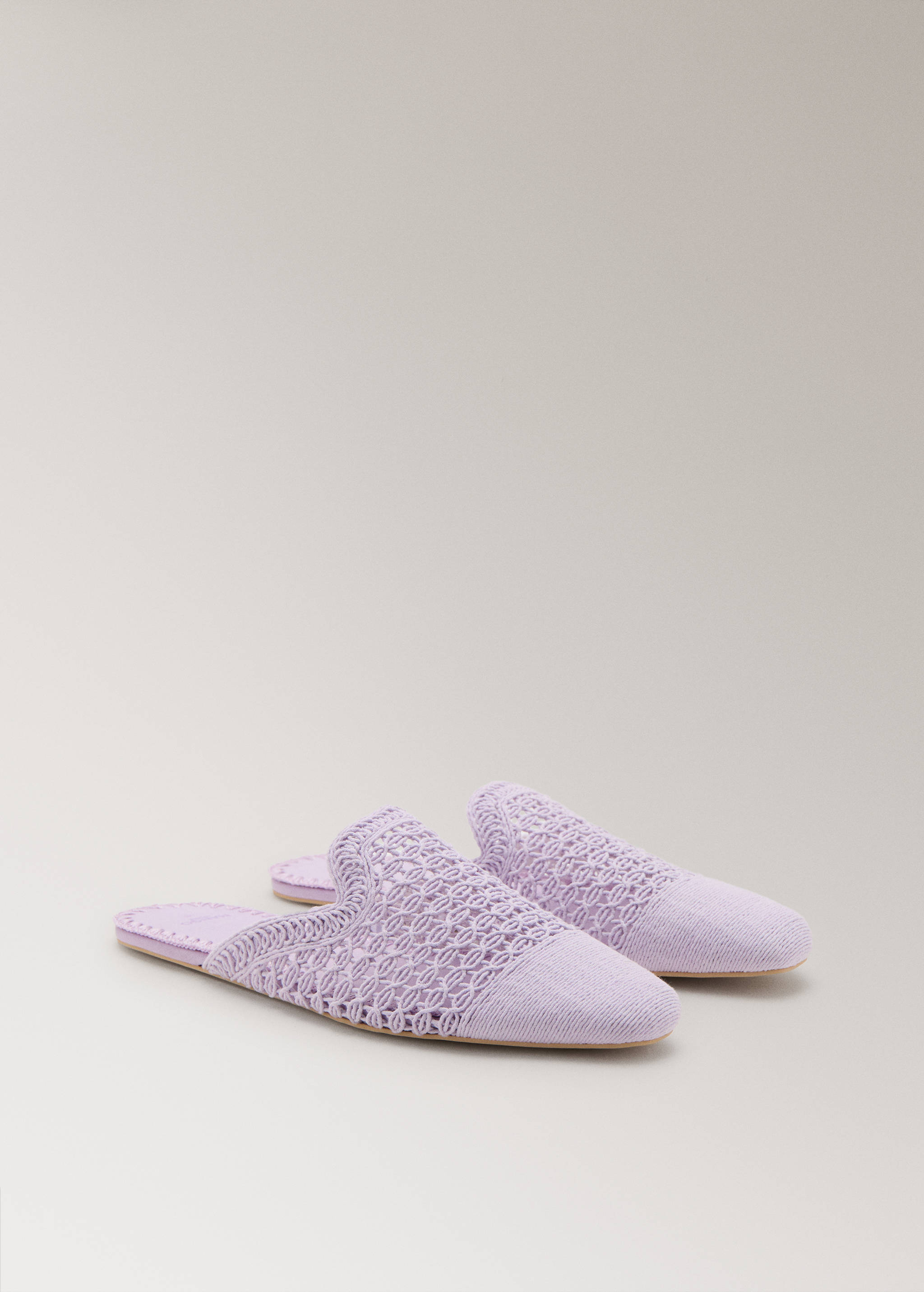 Mules in Häkel-Optik - Mittlere Ansicht