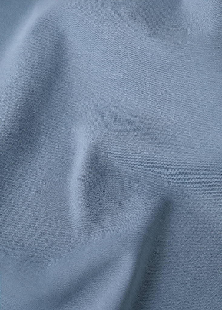 Long cotton pyjama trousers — Blue
