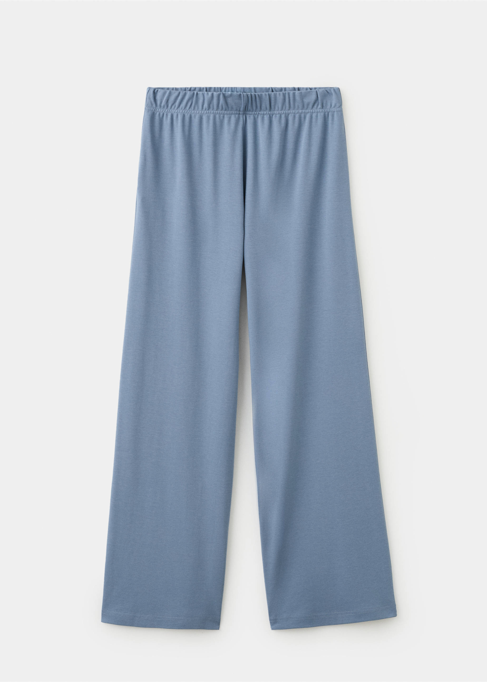 Lange katoenen pyjamabroek - Artikel zonder model, Blauw. Ref: 27073317-00.