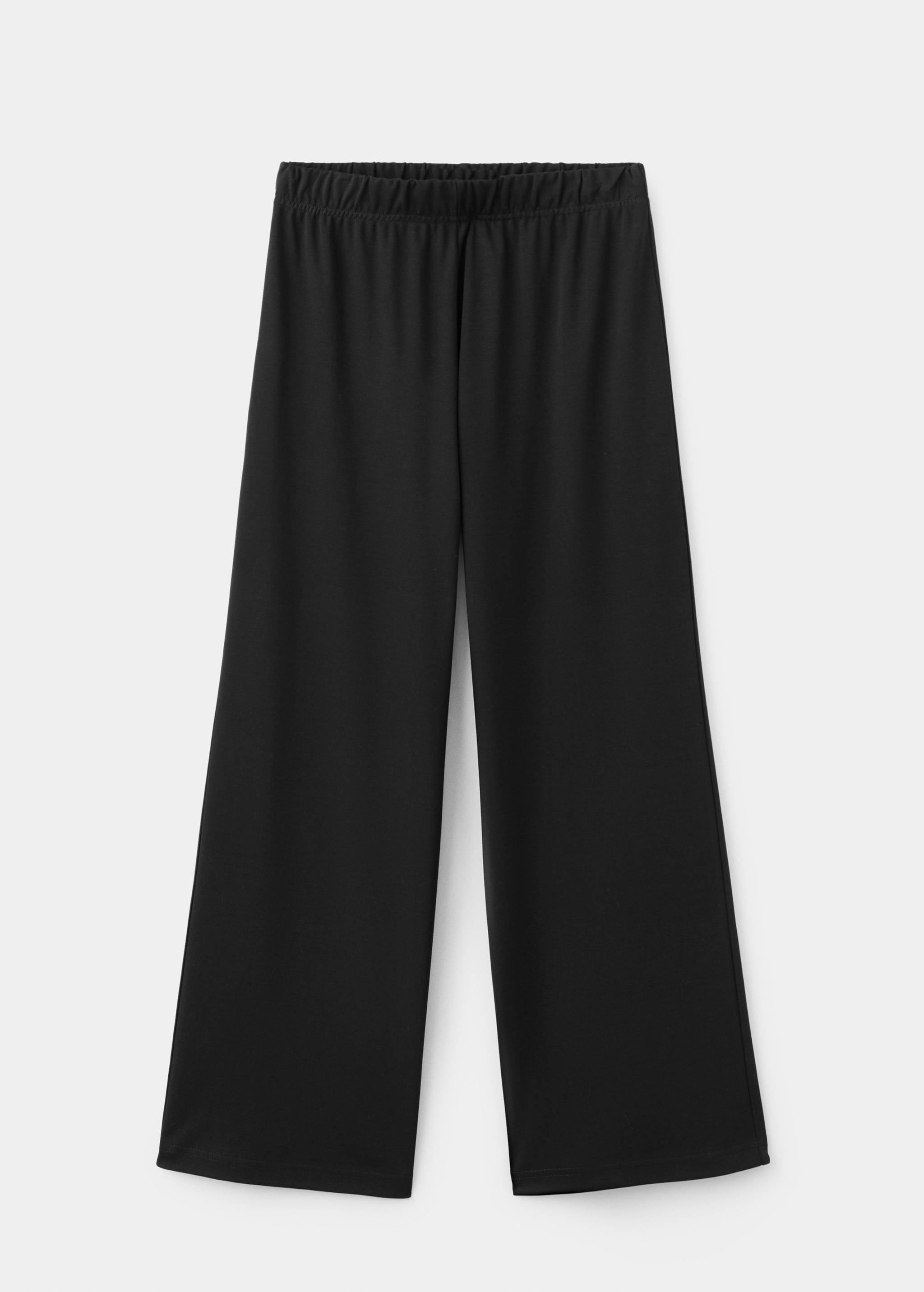 长款棉质睡裤 - null