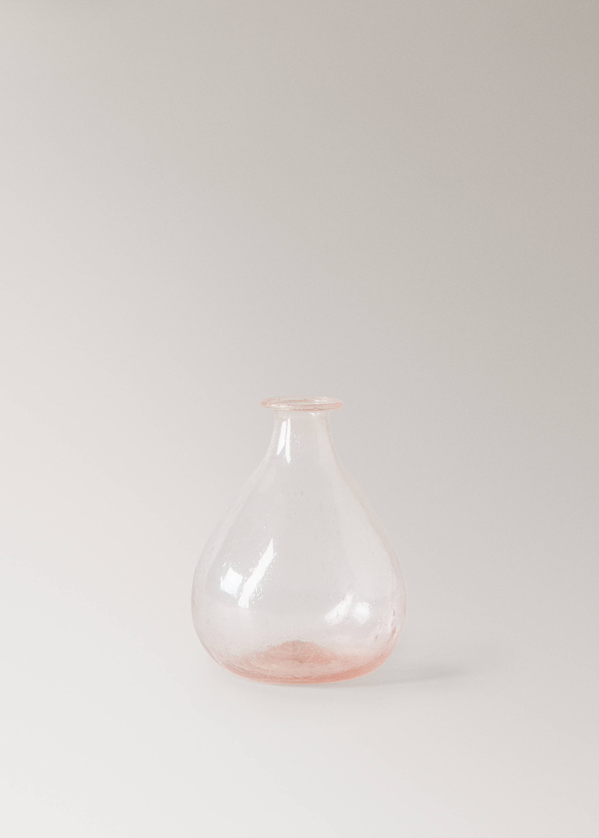 Petit vase en verre à bulles - Article sans modèle