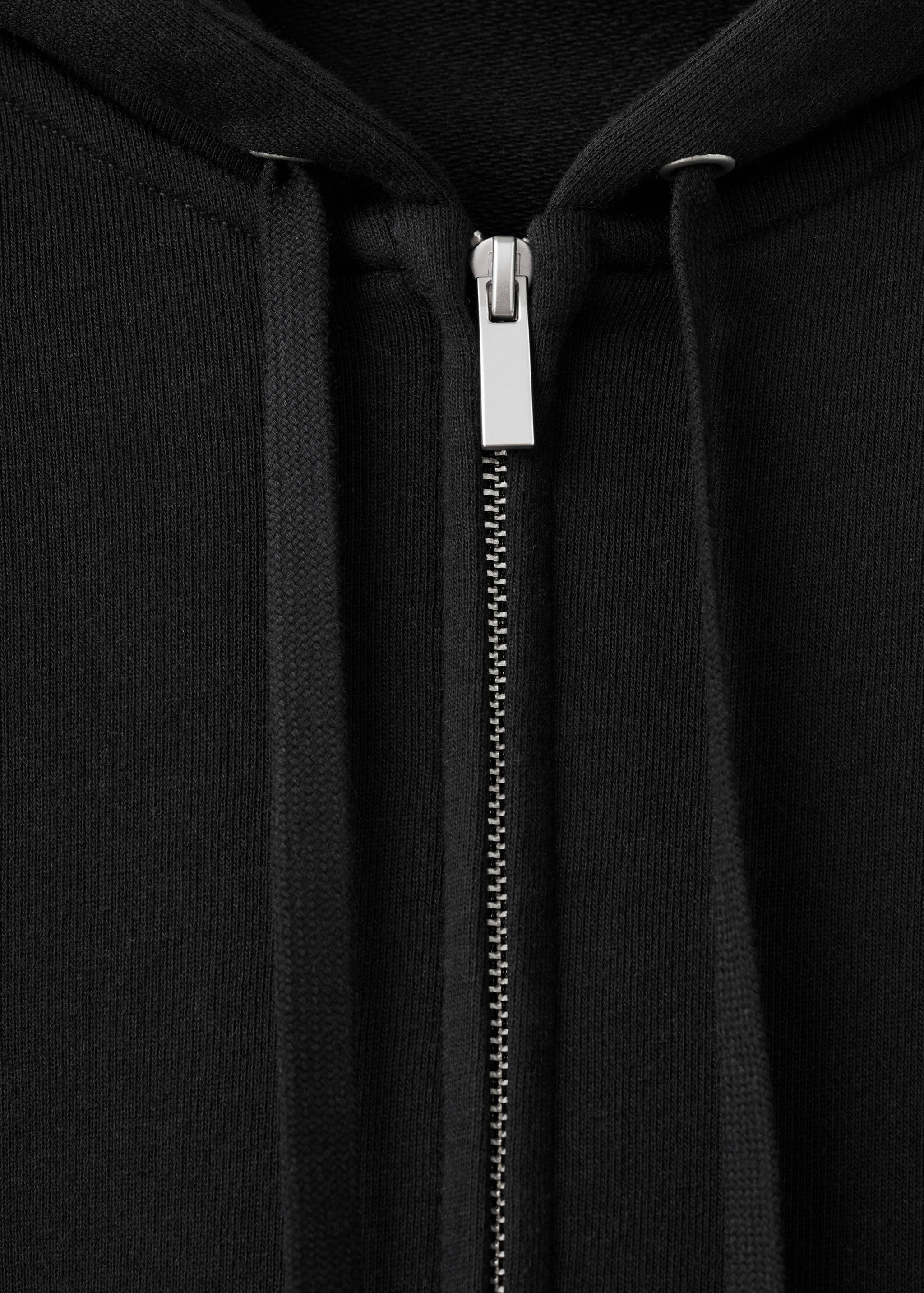 Sudadera pijama algodón detalle capucha - Detalle del artículo 8